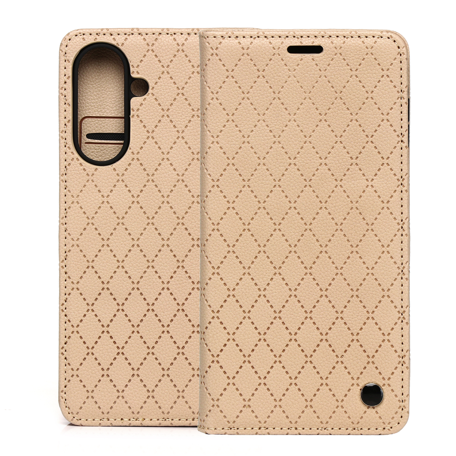 Smart Caro fodral för Samsung Galaxy A27 5G beige