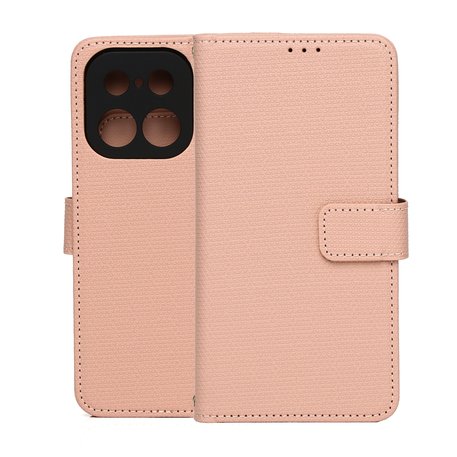 Smart Triangle fodral för Realme 16 Pro 5G rosa