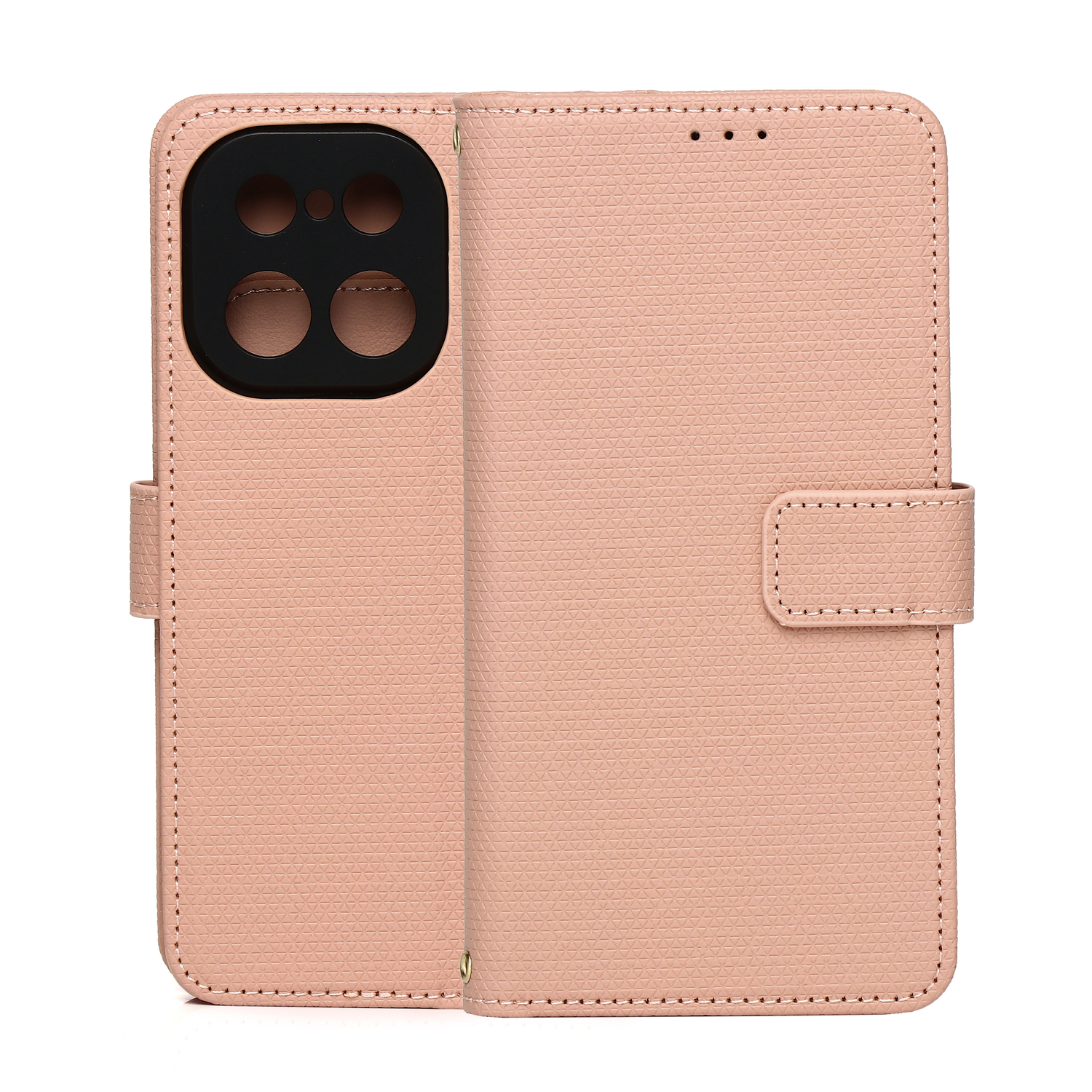 Smart Triangle fodral för Realme 16 Pro Plus 5G rosa