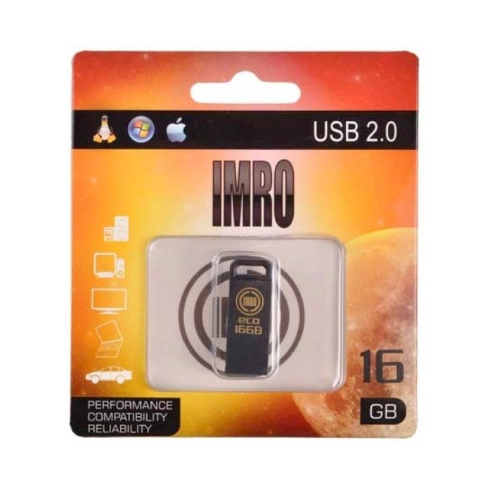 Imro pendrive 16GB USB 2 0 svart