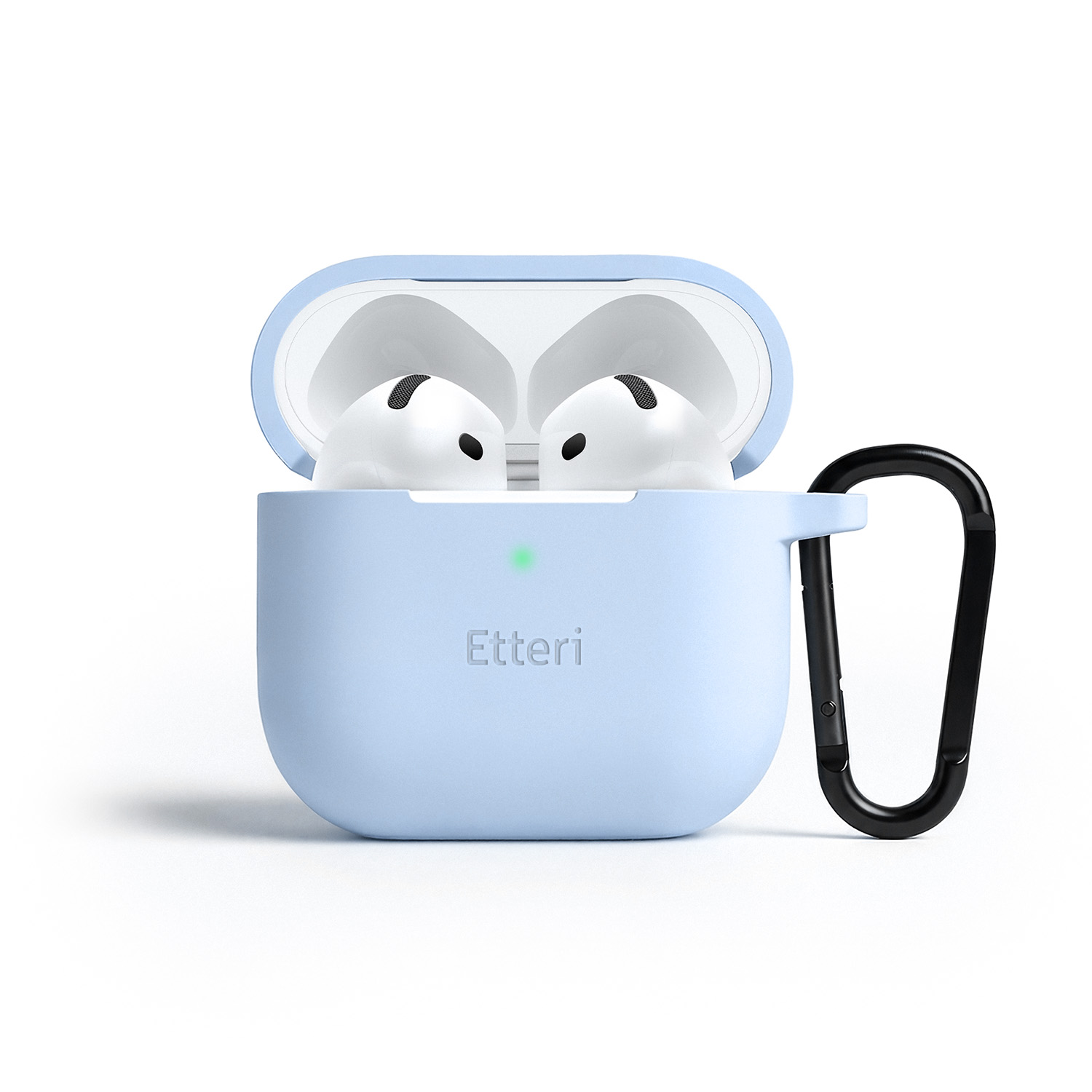 Etteri silicone fodral för AirPods 4 / AirPods 5 ljusblå