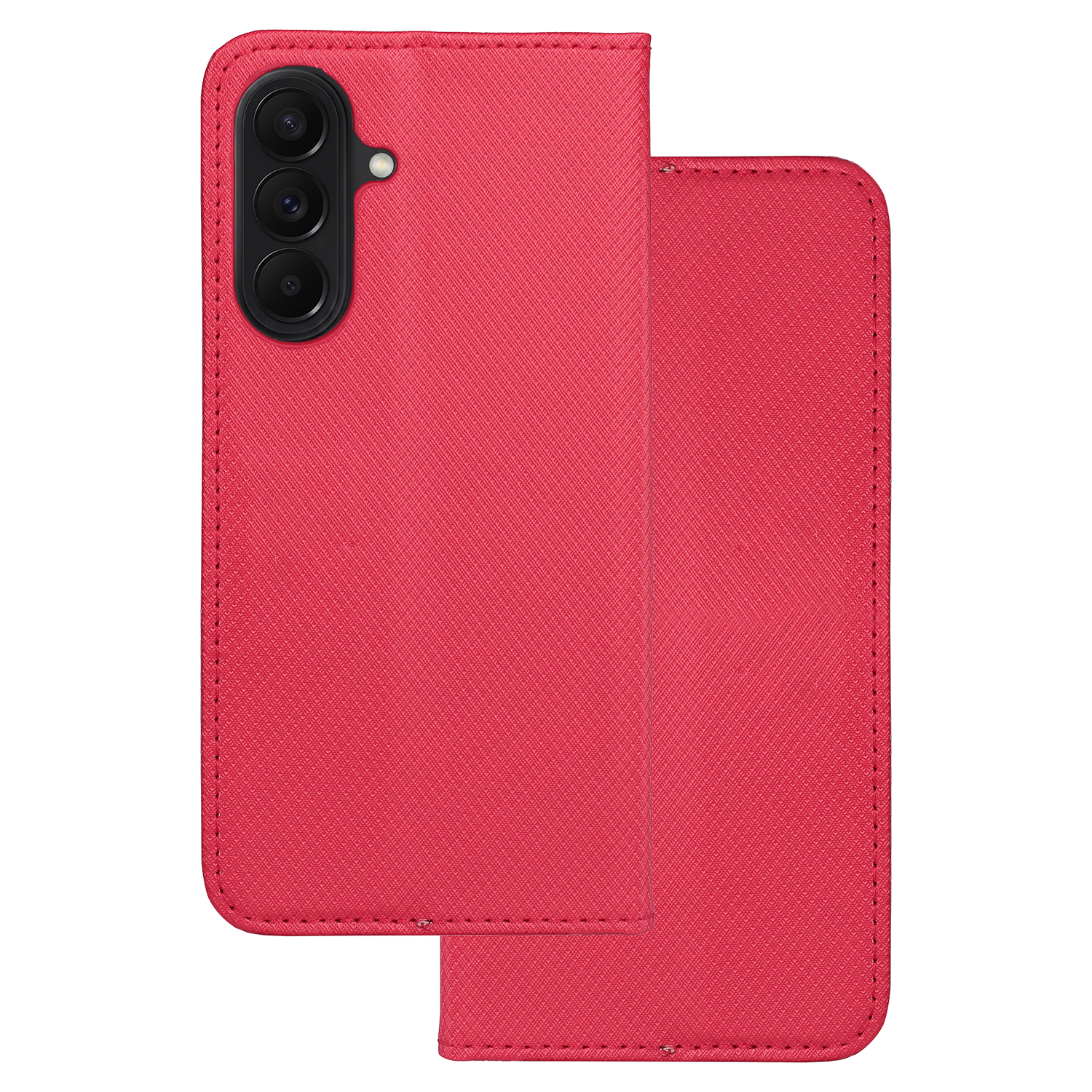 Smart Magnet fodral för Samsung Galaxy A37 5G röd