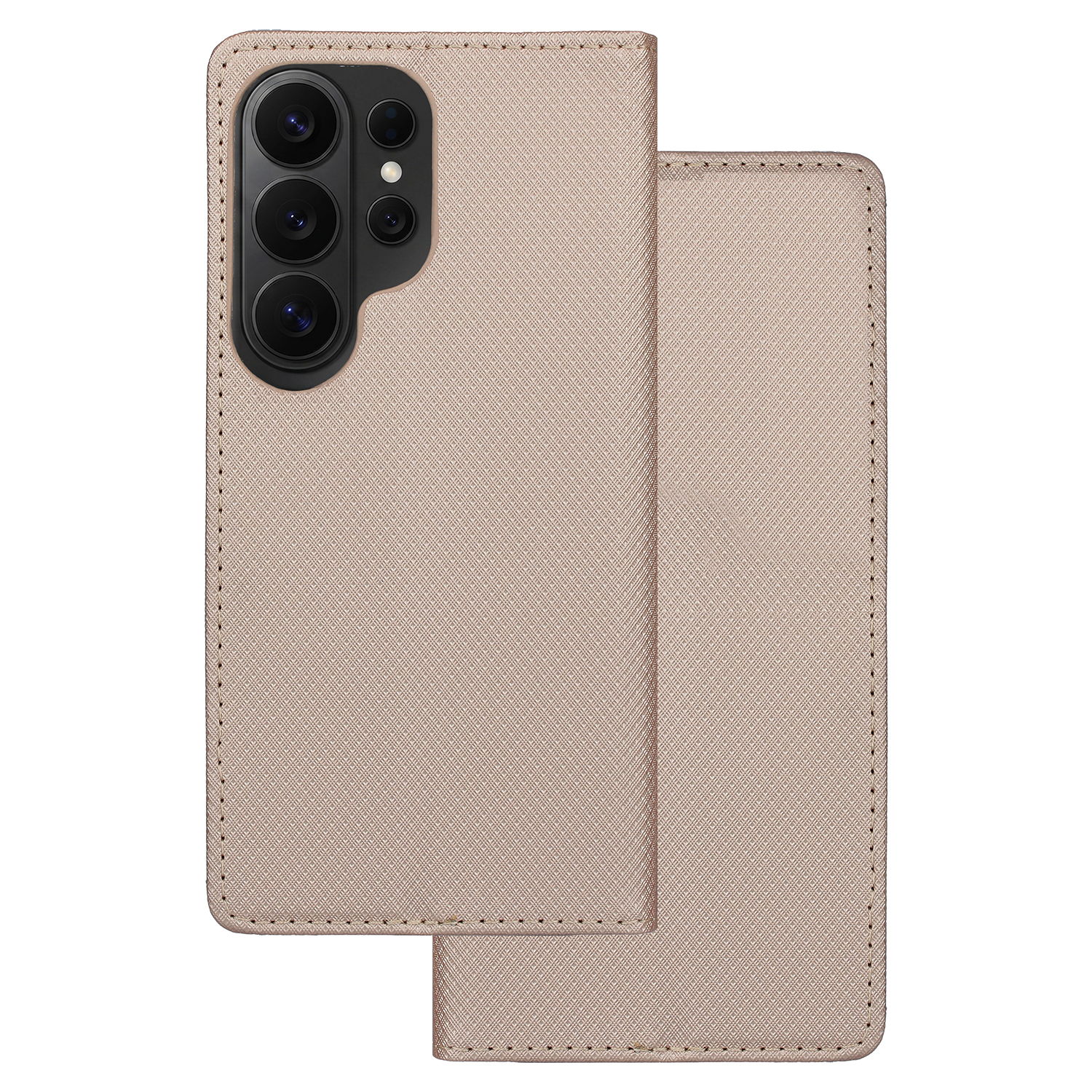 Smart Magnet fodral för Samsung Galaxy S26 Ultra guld