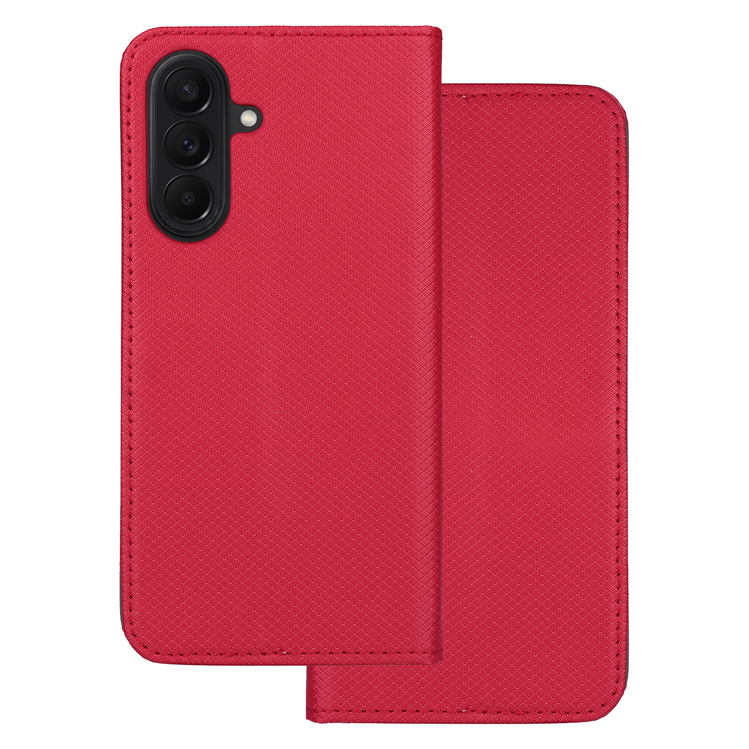 Smart Magnet fodral för Samsung Galaxy A27 5G röd
