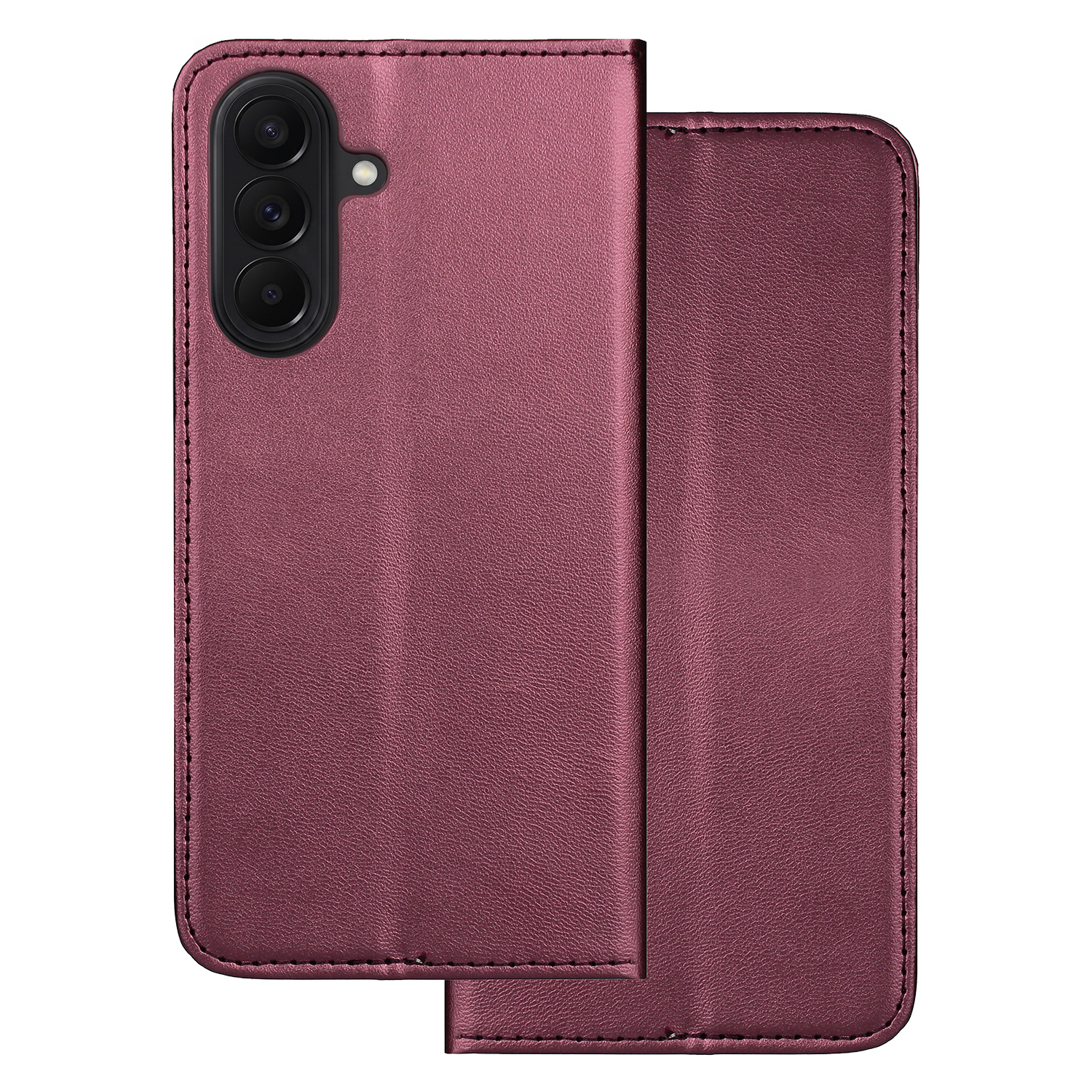 Smart Magnetic fodral för Samsung Galaxy A27 5G burgundy