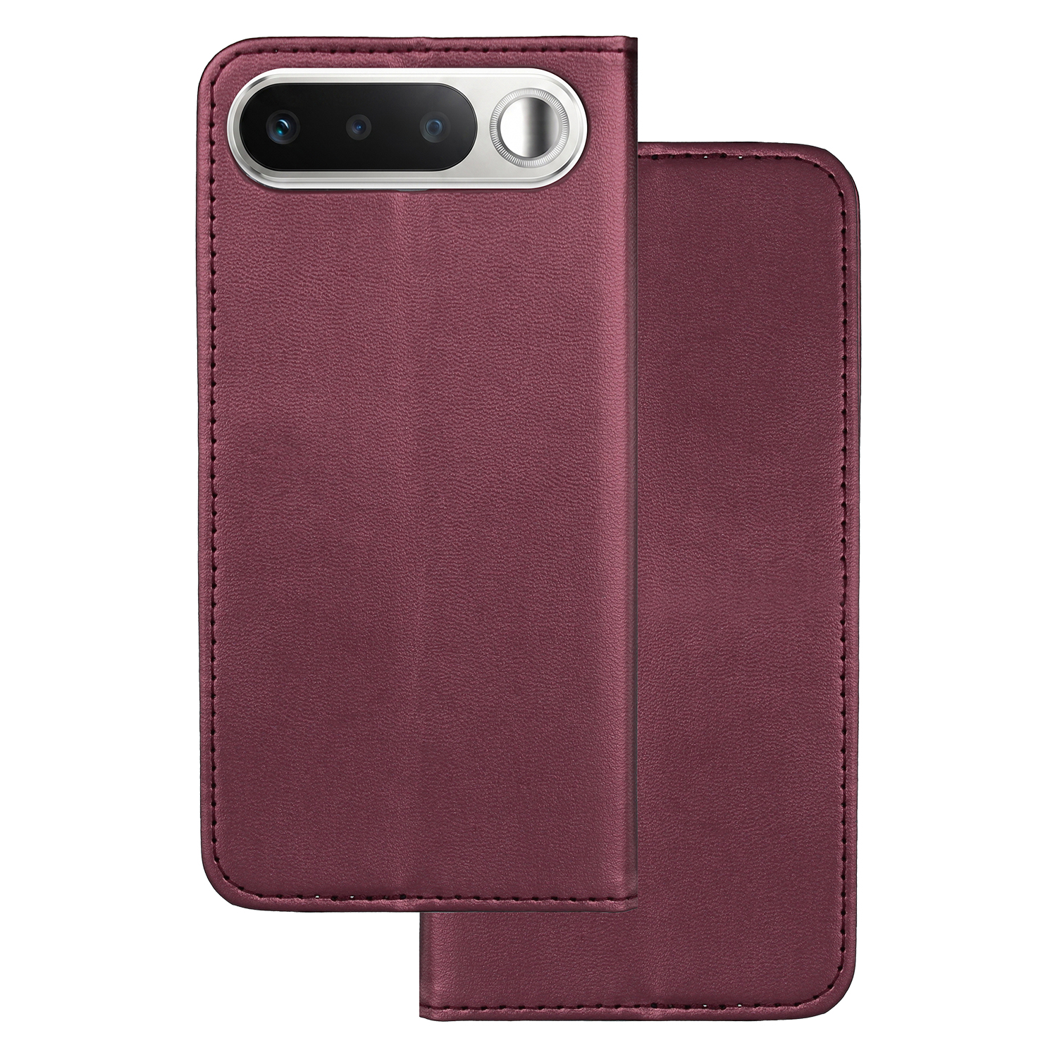 Smart Magnetic fodral för Realme 16 5G burgundy