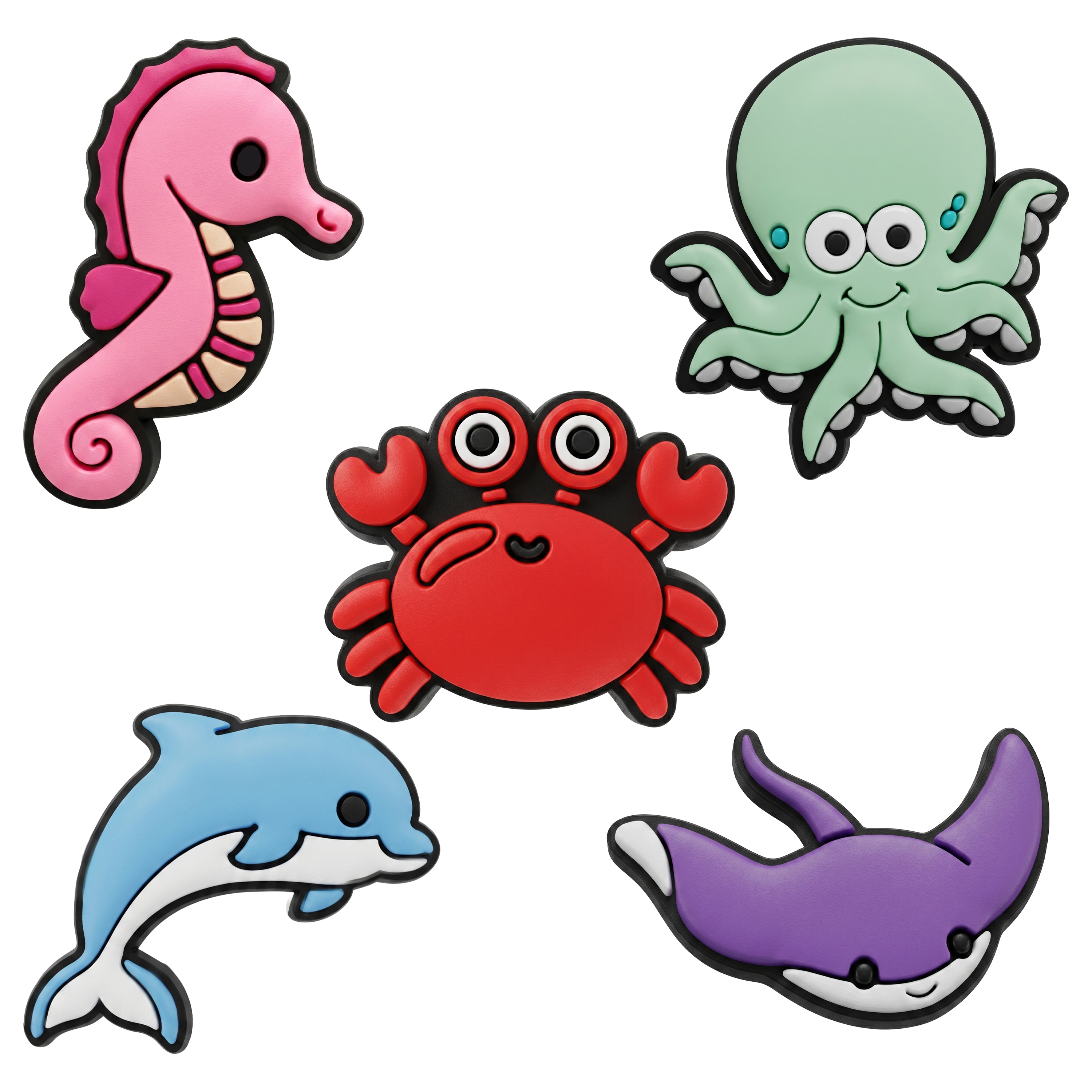 3D Sticker Ocean 5pcs set