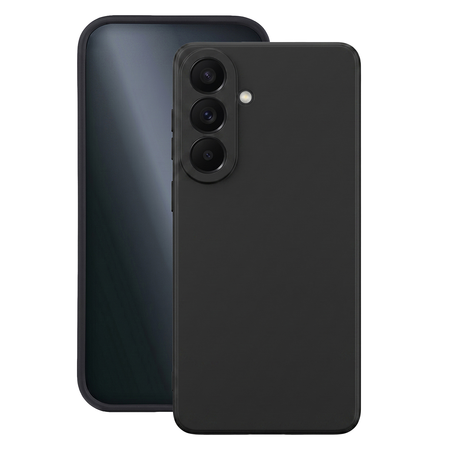 Matt TPU skal för Samsung Galaxy S26 svart