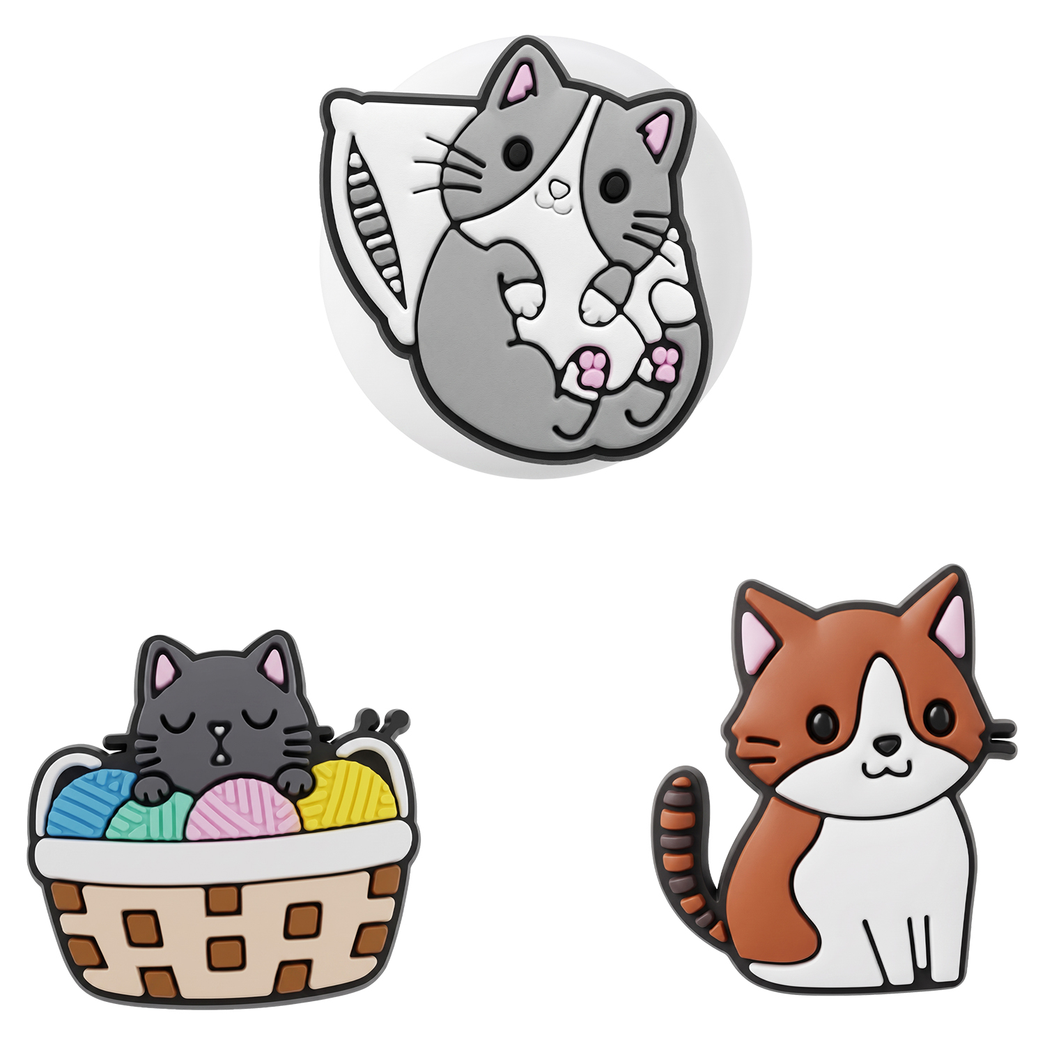 fodral för AirTag cat 3pcs set