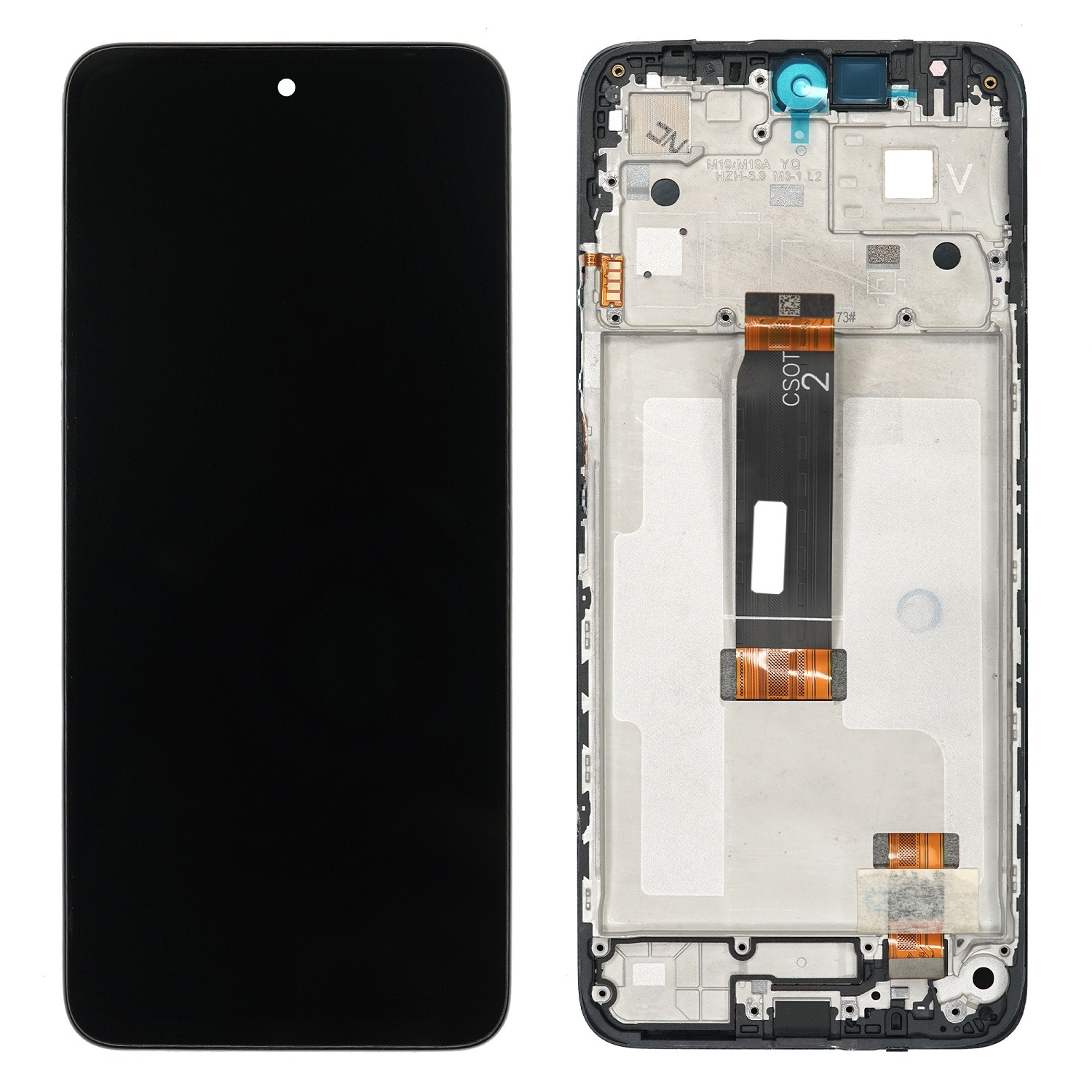 LCD + touch panel Redmi 12 4G / 5G original with fram
