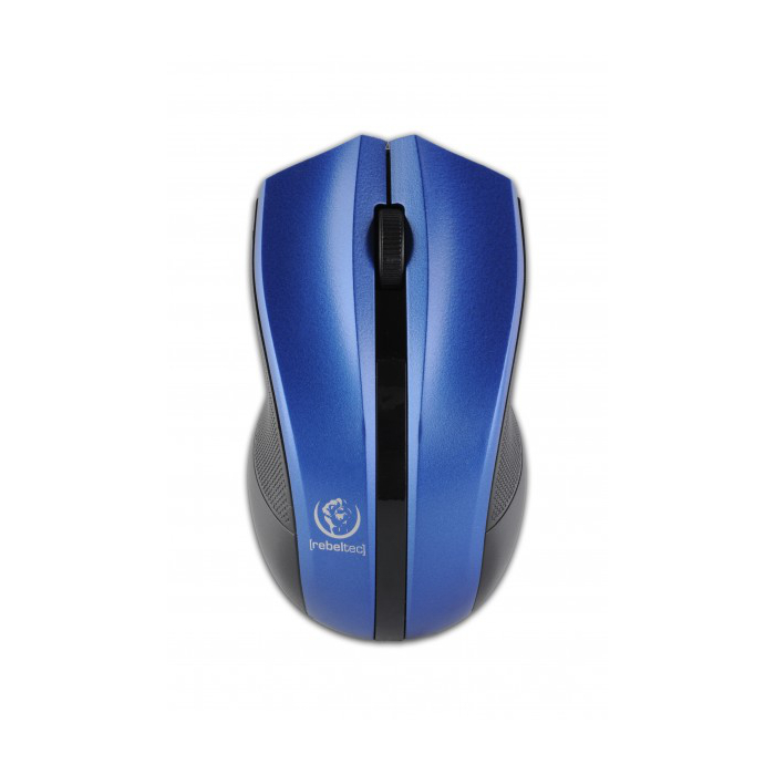 Rebeltec wireless mouse Galaxy blå / svart