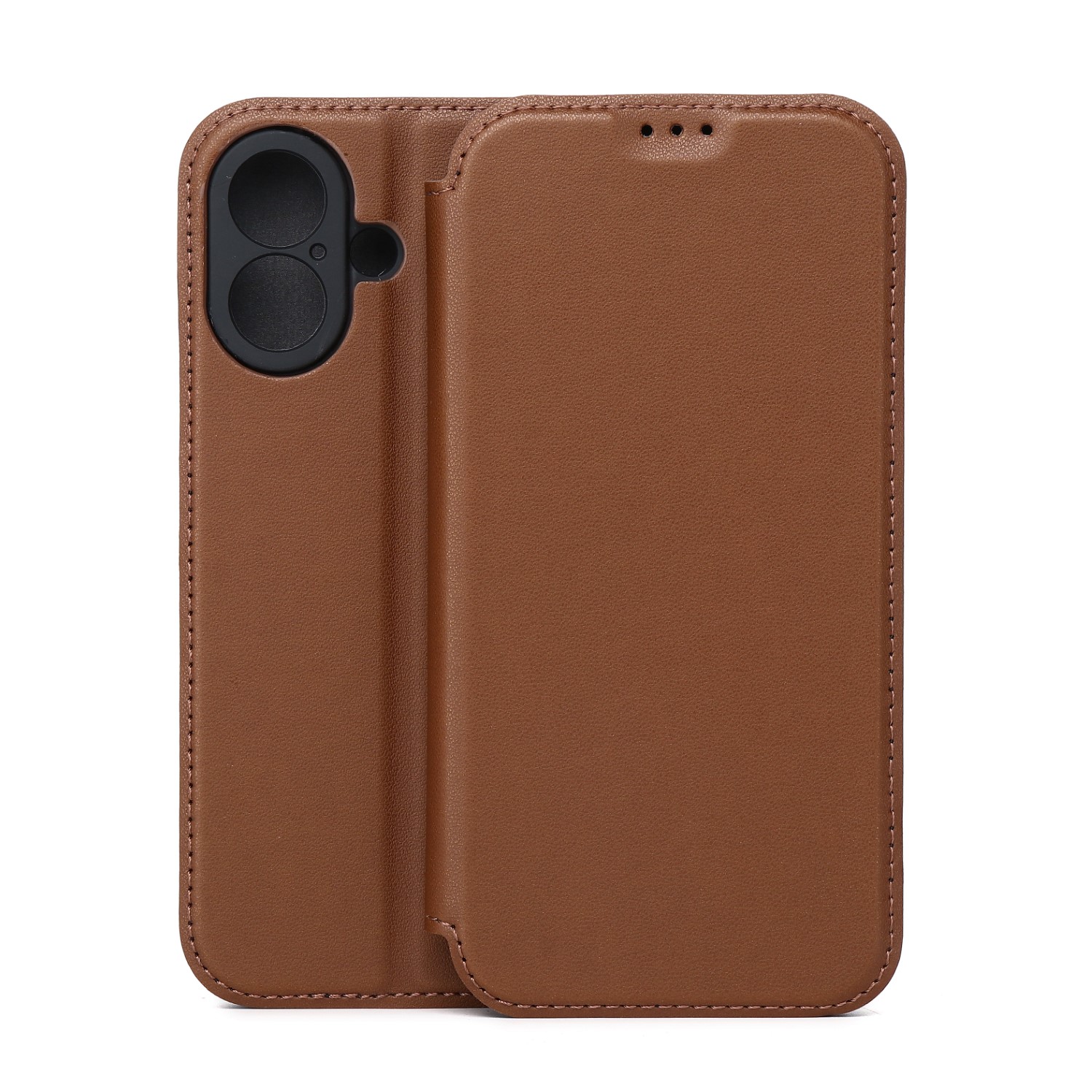 Smart Touch fodral för iPhone 16 brun
