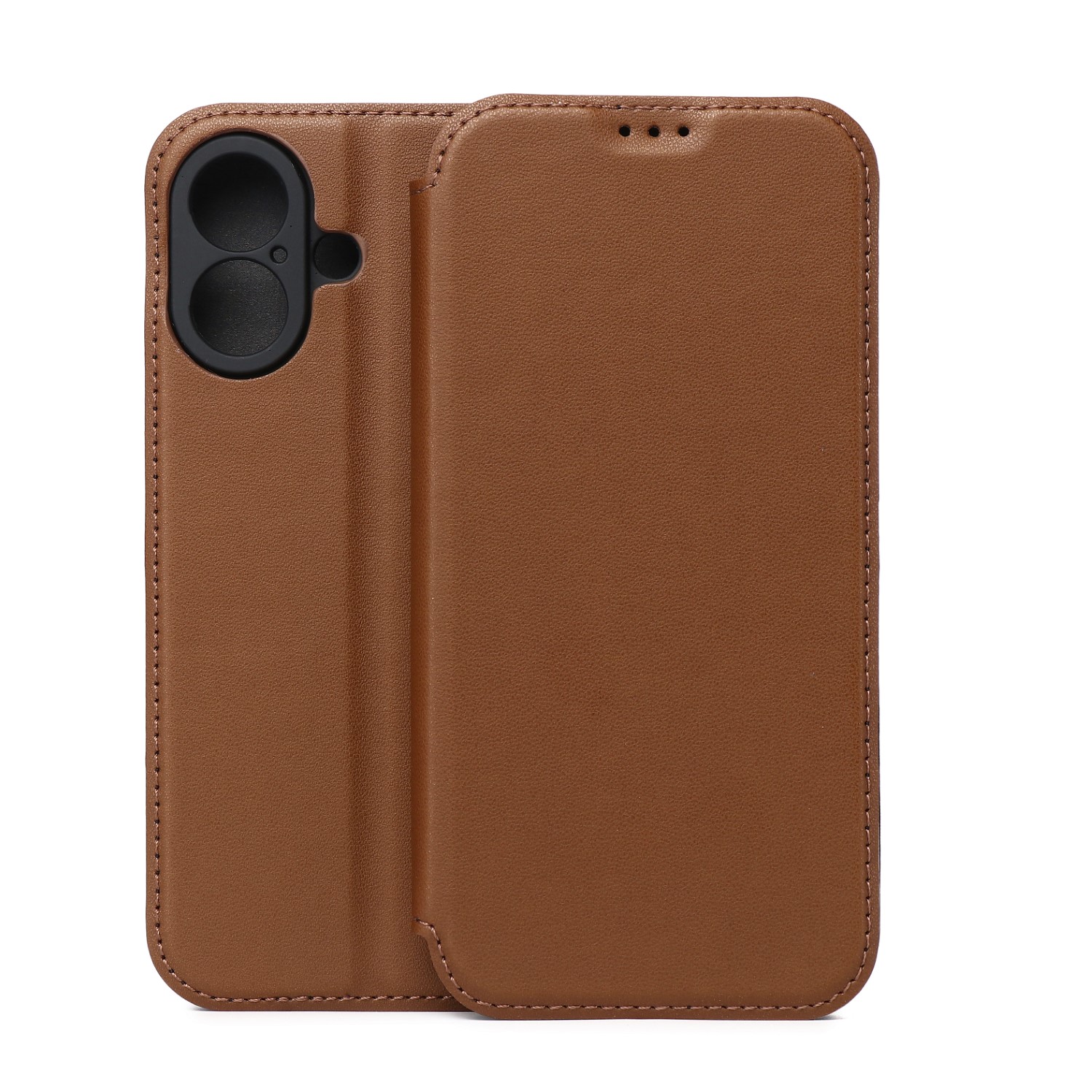 Smart Touch fodral för iPhone 17 brun