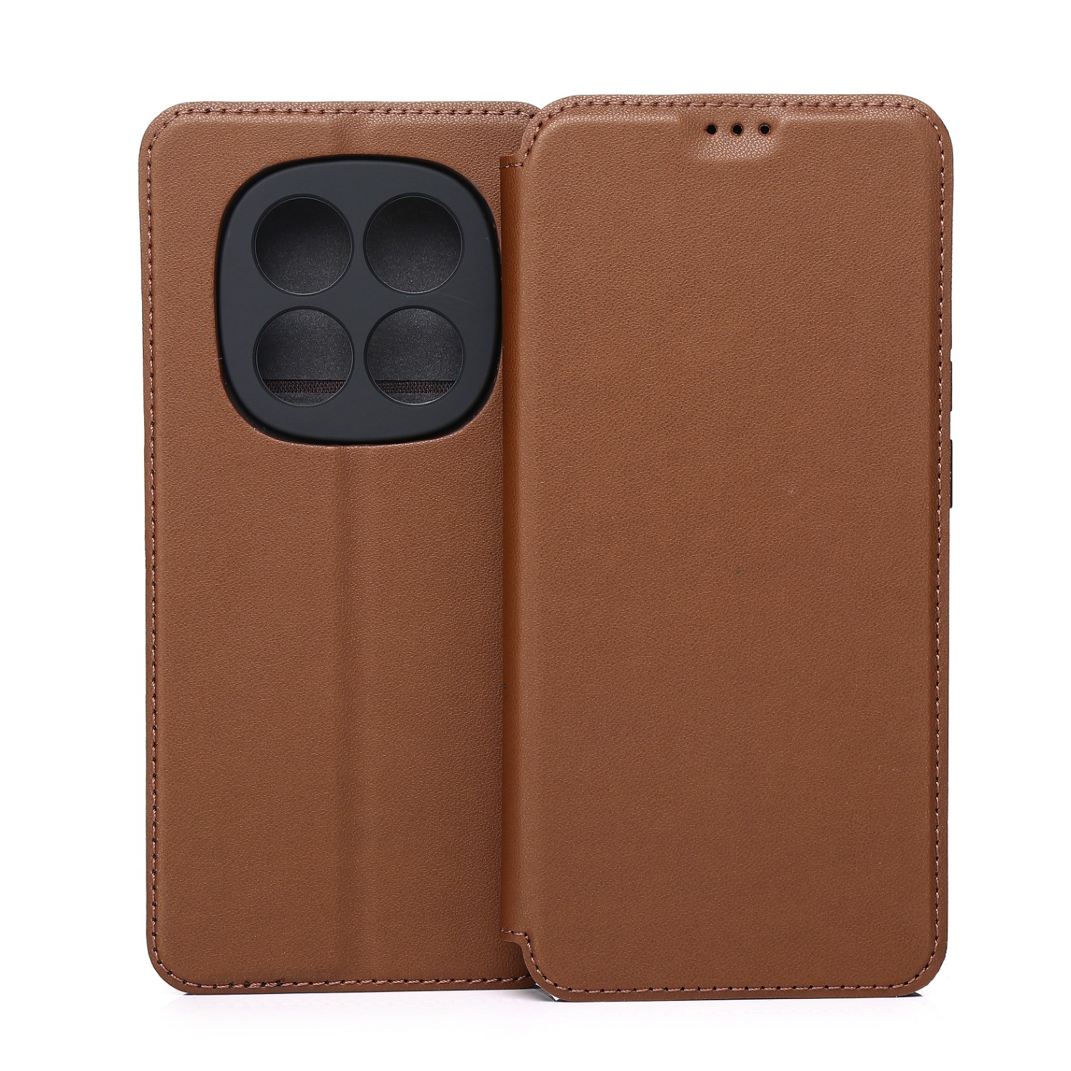 Smart Touch fodral för Xiaomi Redmi Note 15 Pro 5G (EU) brun
