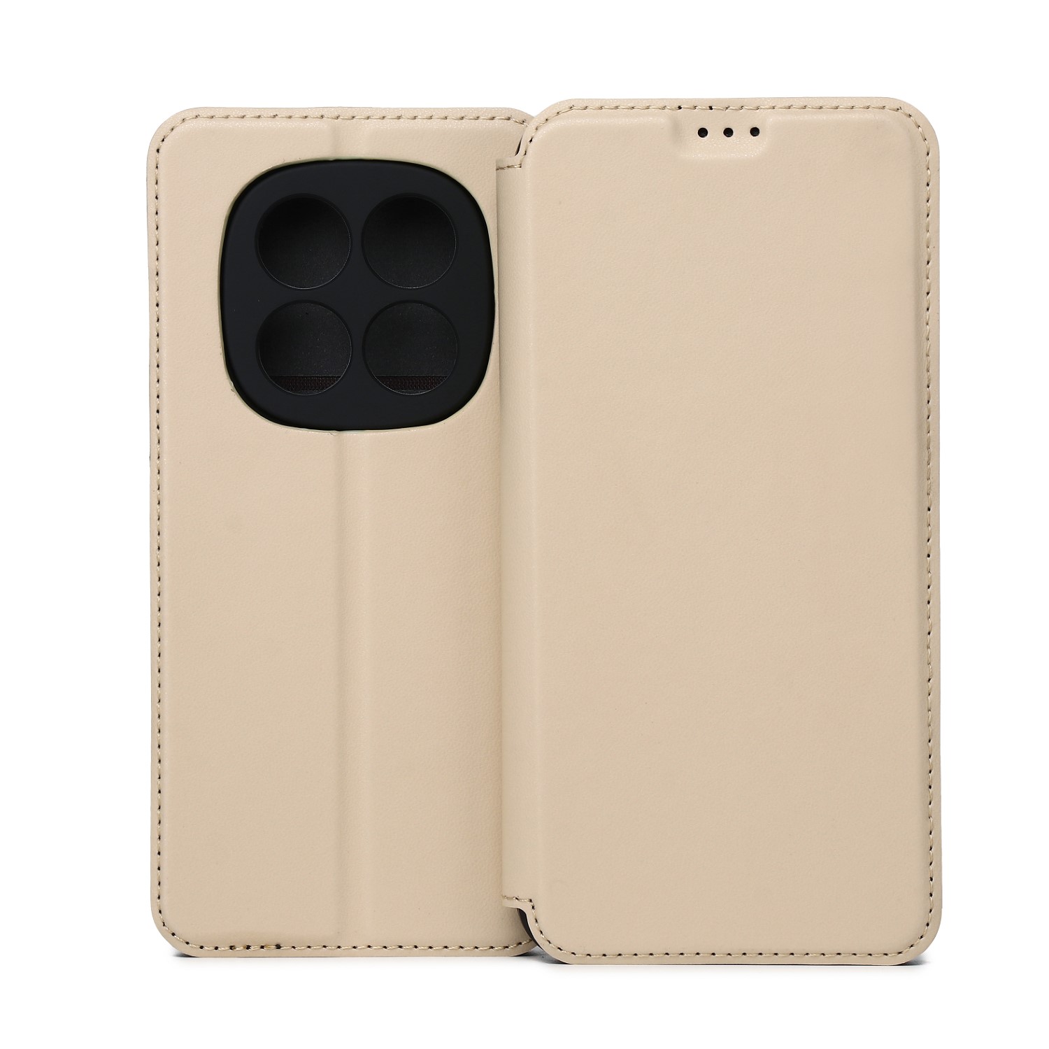 Smart Touch fodral för Xiaomi Redmi Note 15 Pro 5G (EU) beige