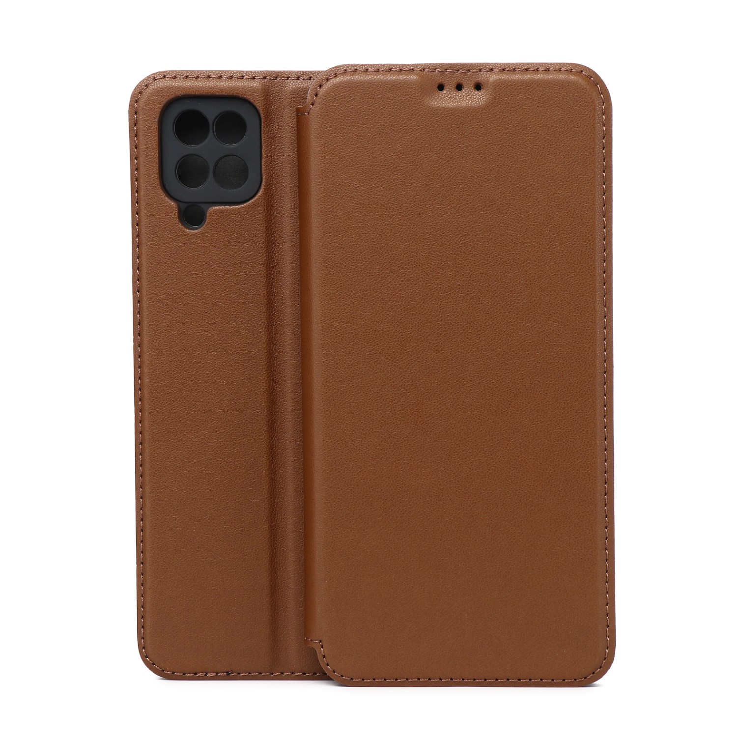 Smart Touch fodral för Samsung Galaxy A12 / M12 brun