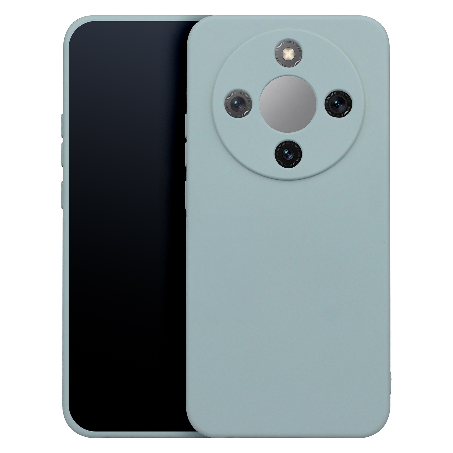 Silicon skal för Honor X70 / X9d / Magic 8 Lite silver