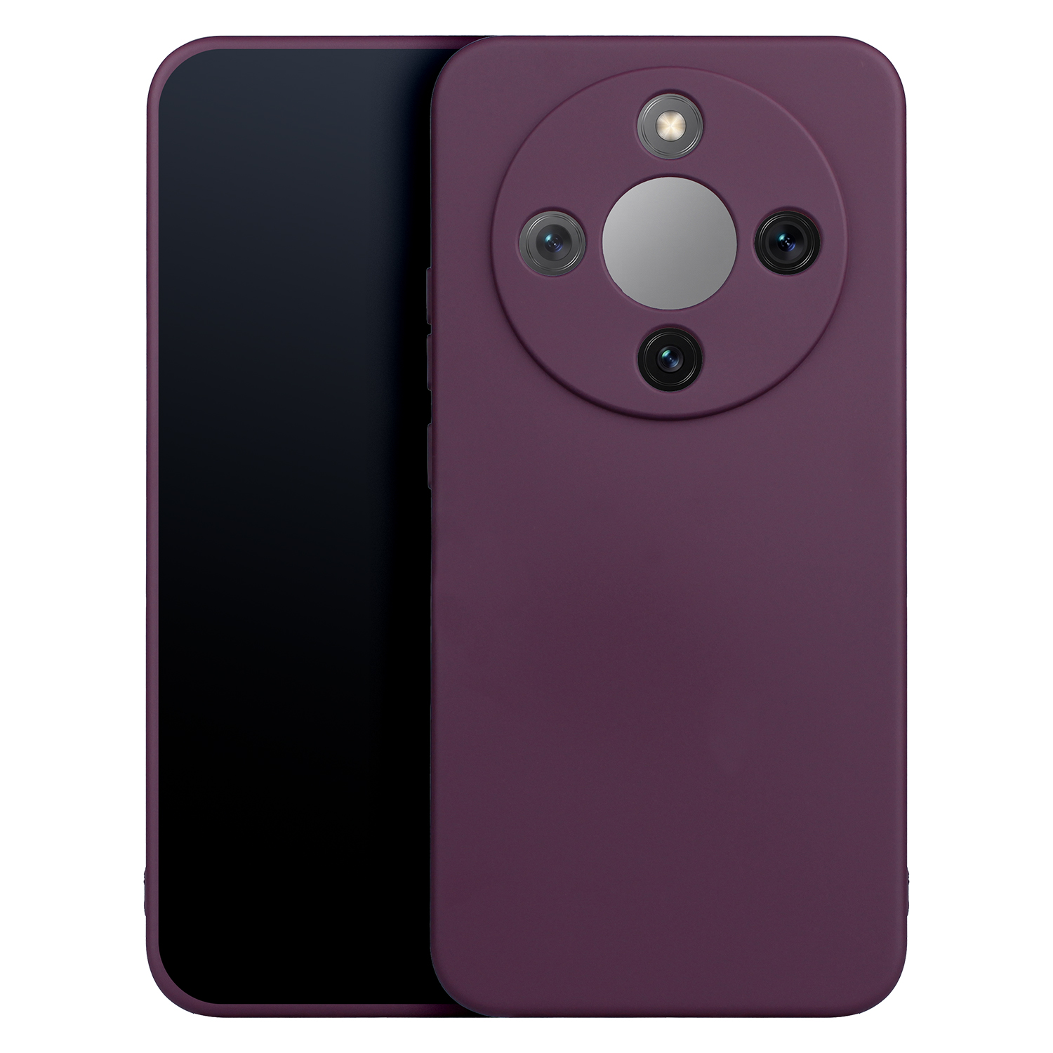 Silicon skal för Honor X70 / X9d / Magic 8 Lite dark cherry