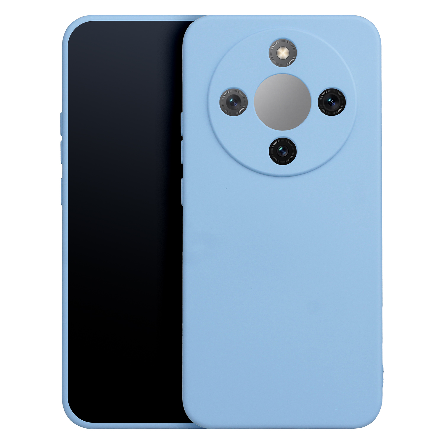 Silicon skal för Honor X70 / X9d / Magic 8 Lite sky blå