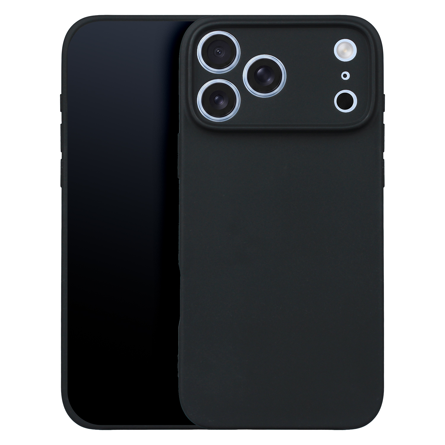 Matt TPU skal för iPhone 17 Pro / iPhone 18 Pro svart