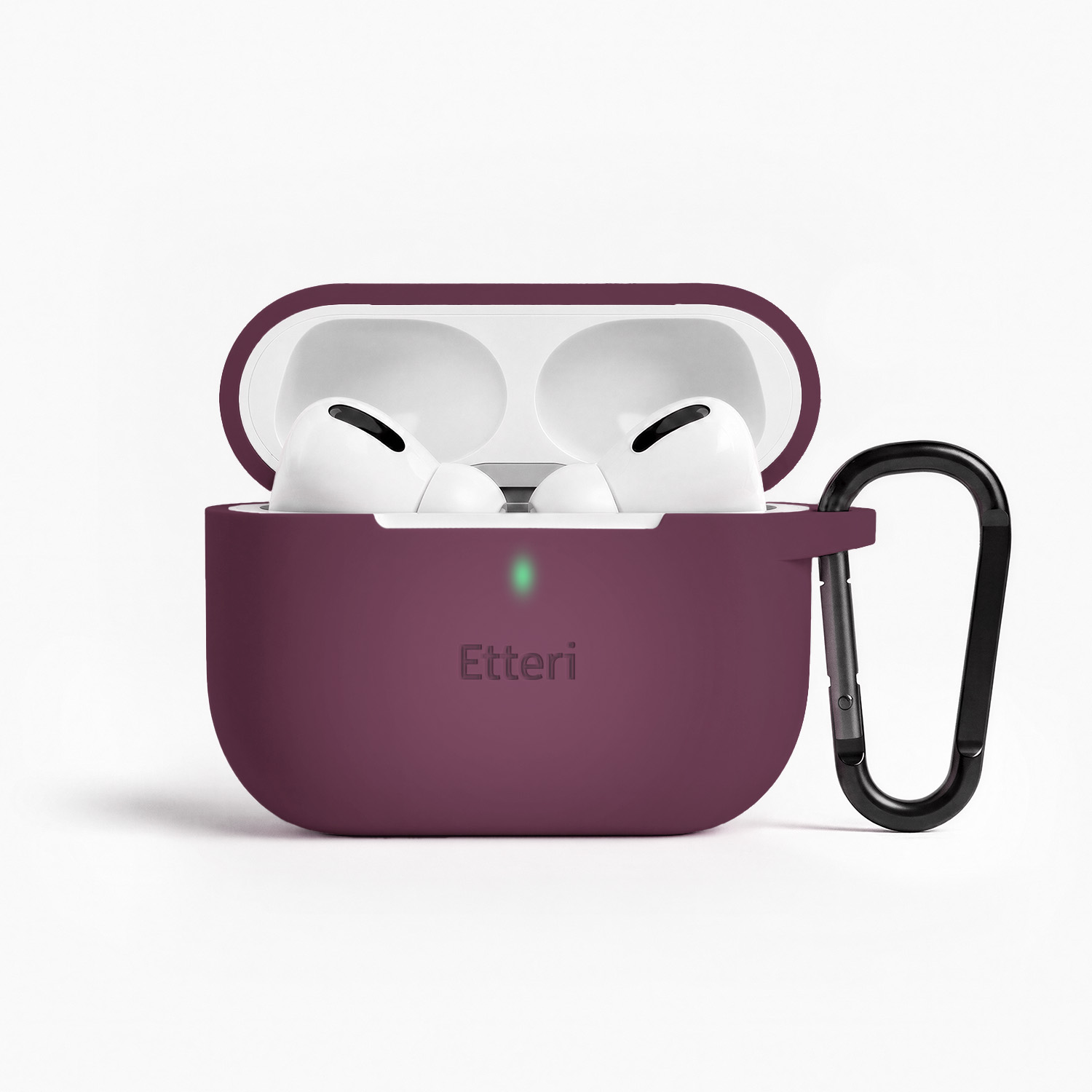Etteri silicone fodral för AirPods Pro 3 dark cherry