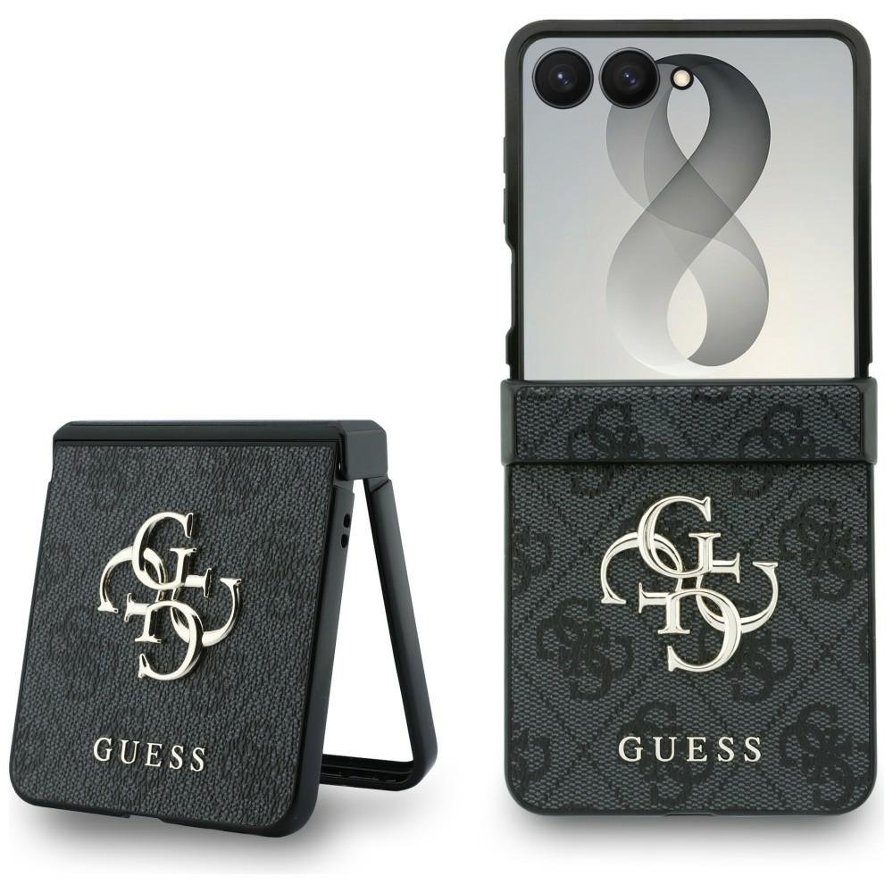 Guess HC 4G PU BIG LOGO fodral för Samsung Galaxy Z Flip 8 svart