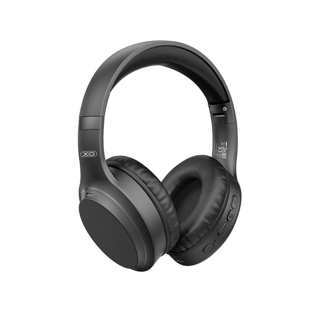 XO Bluetooth hörlurar BE61 svart ANC