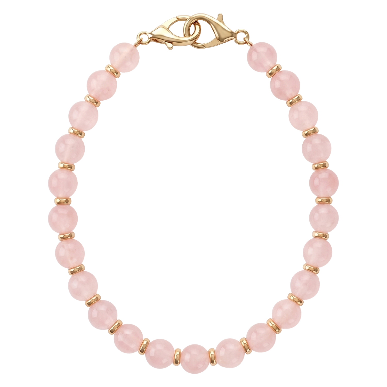 Beaded phone strap rosa