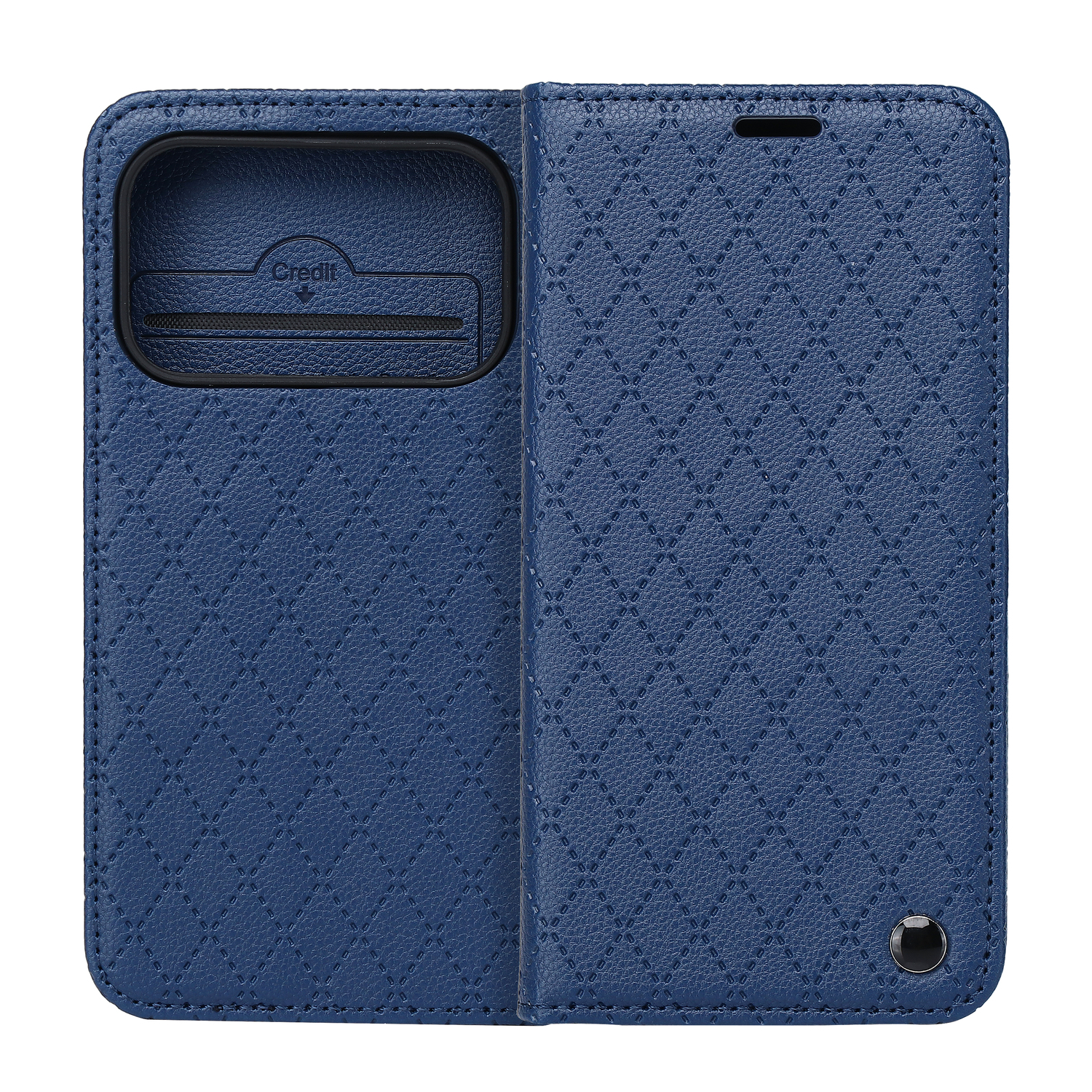 Smart Caro fodral för iPhone 17 Pro / 18 Pro marinblå