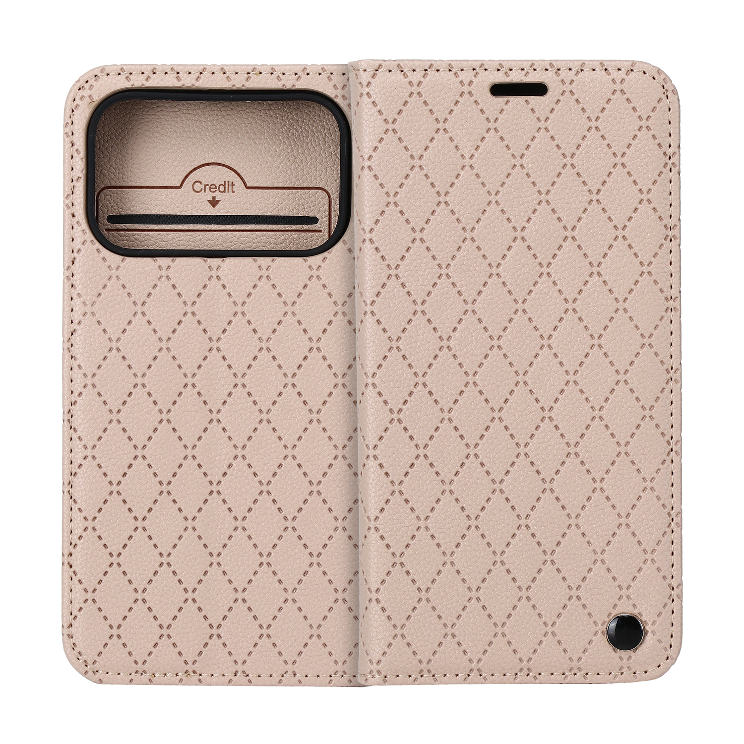 Smart Caro fodral för iPhone 17 Pro / 18 Pro beige