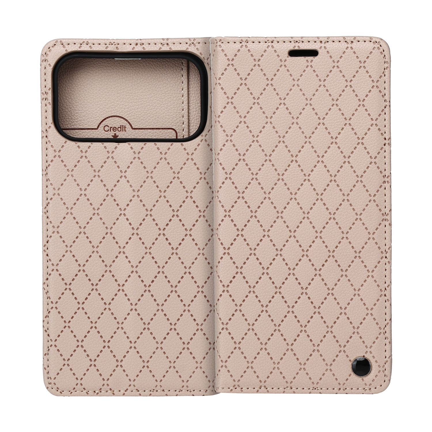 Smart Caro fodral för iPhone 17 Pro Max / 18 Pro Max beige