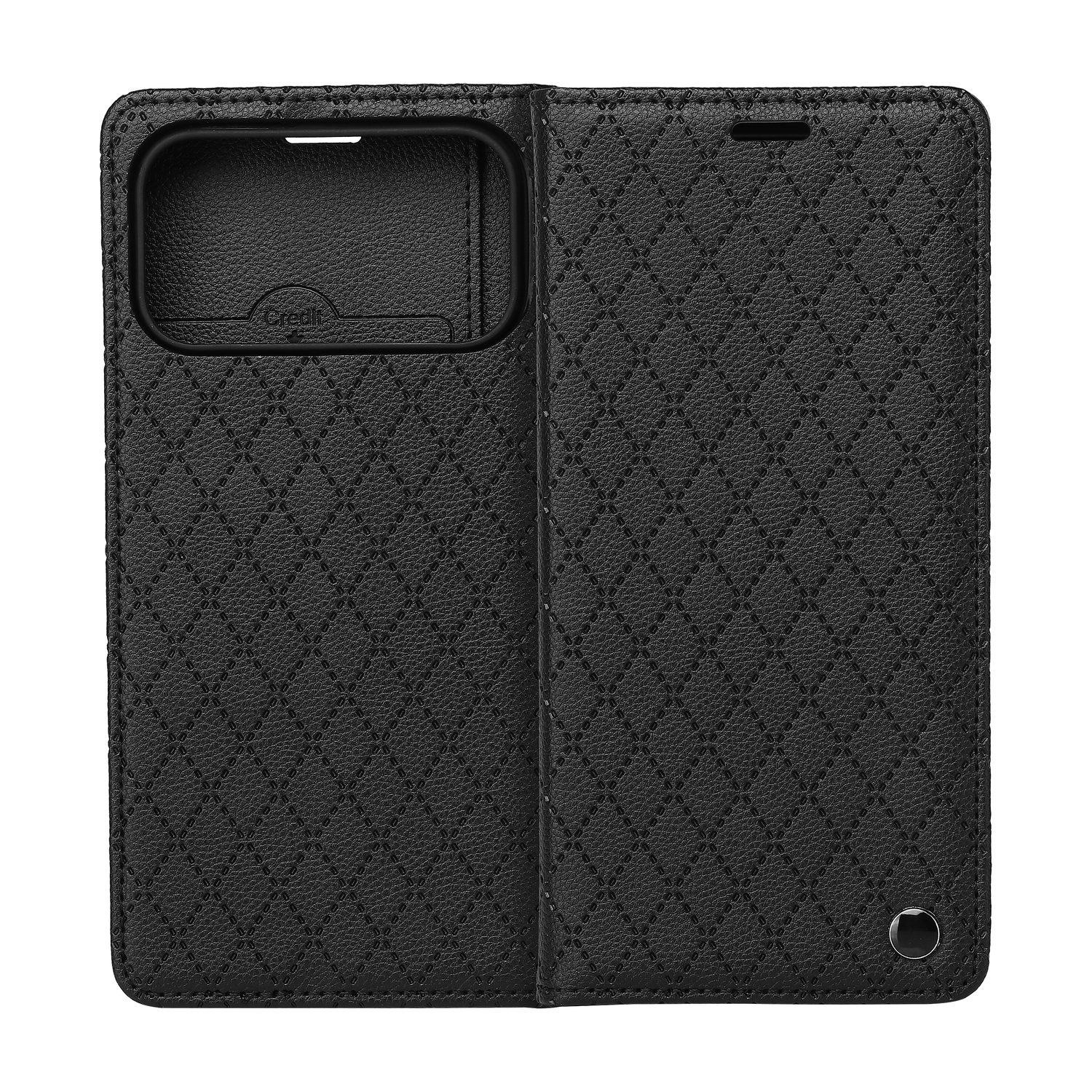 Smart Caro fodral för iPhone 17 Pro Max / 18 Pro Max svart