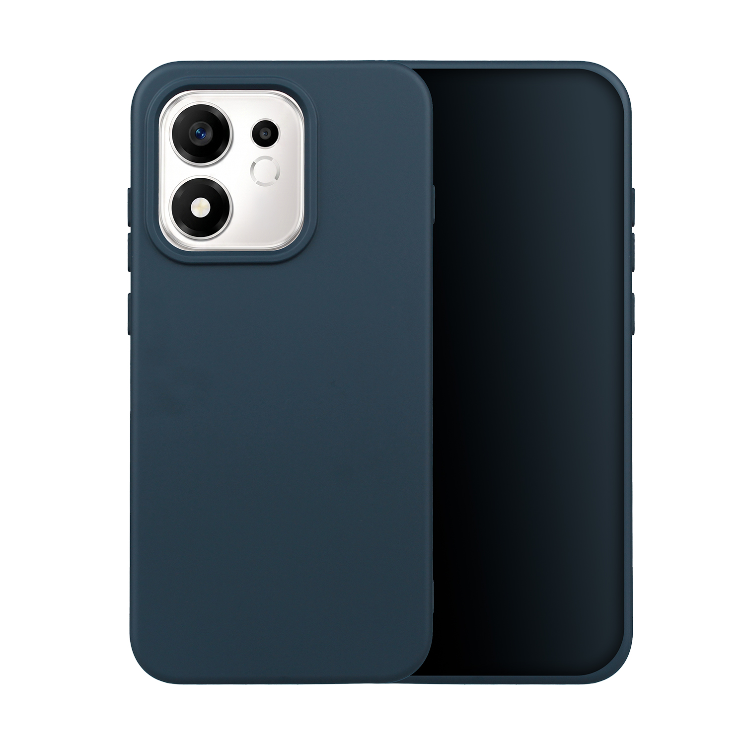 Silicon skal för Oppo Reno 16 Pro 5G (Global) mörkblå