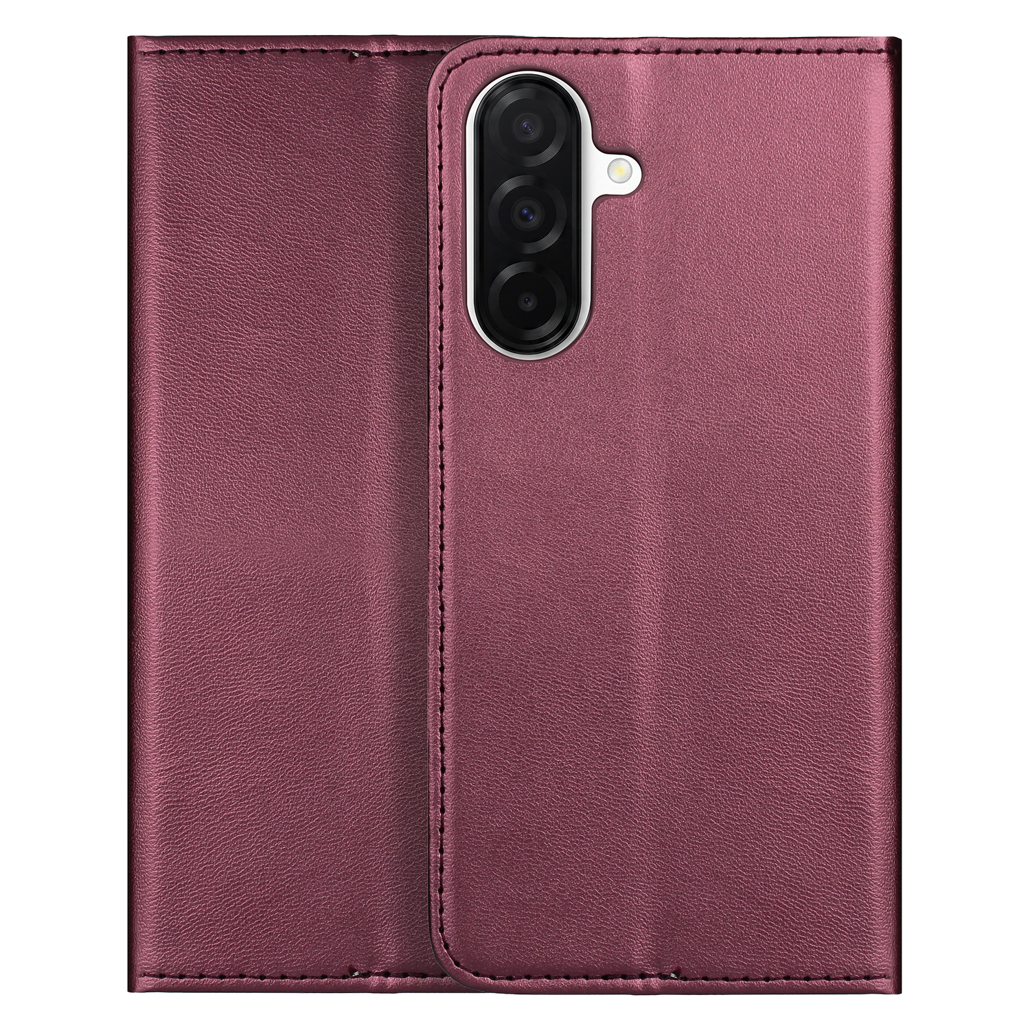Smart Magnetic fodral för Samsung Galaxy A37 5G burgundy