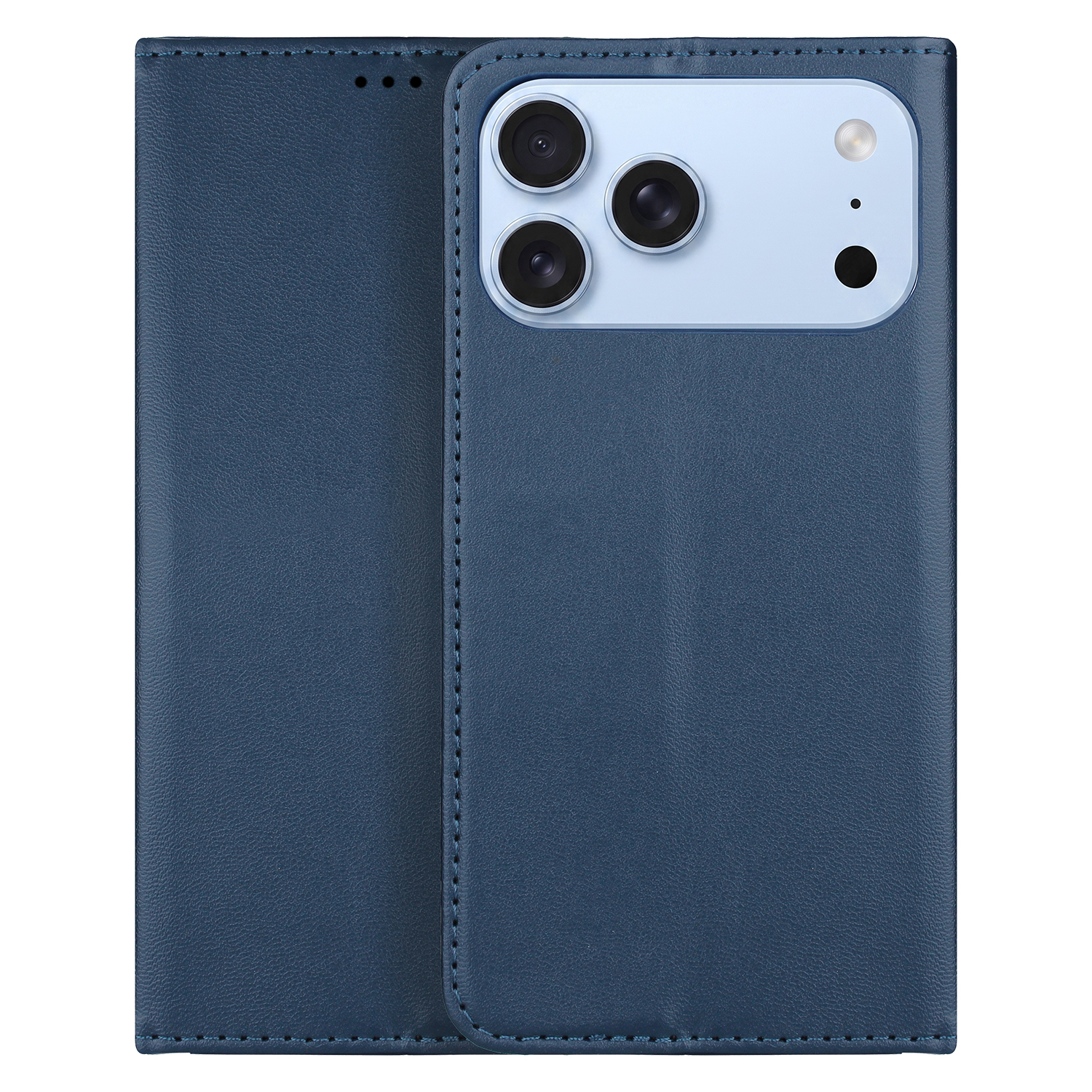 Smart Magnetic fodral för iPhone 17 Pro Max / 18 Pro Max marinblå
