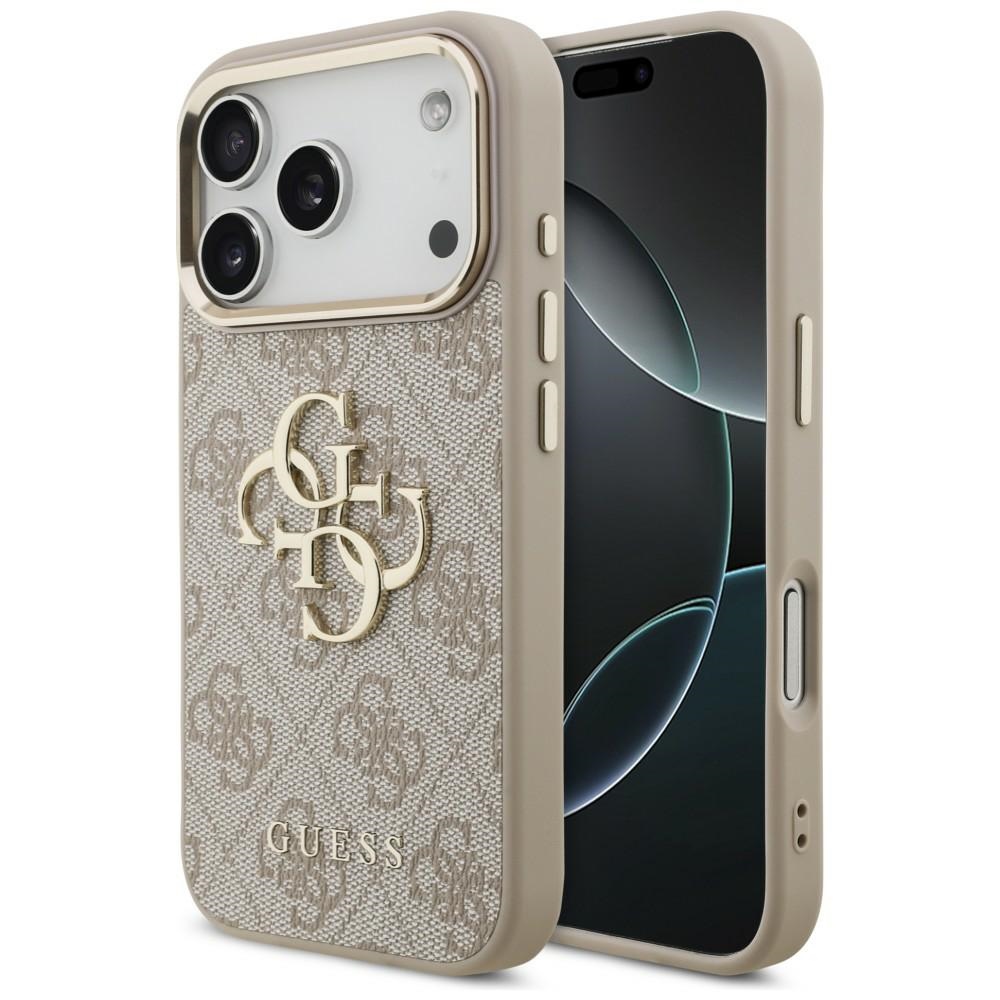 Guess 4G Big 4G Classic Logo fodral för iPhone 18 Pro / iPhone 17 Pro rosa