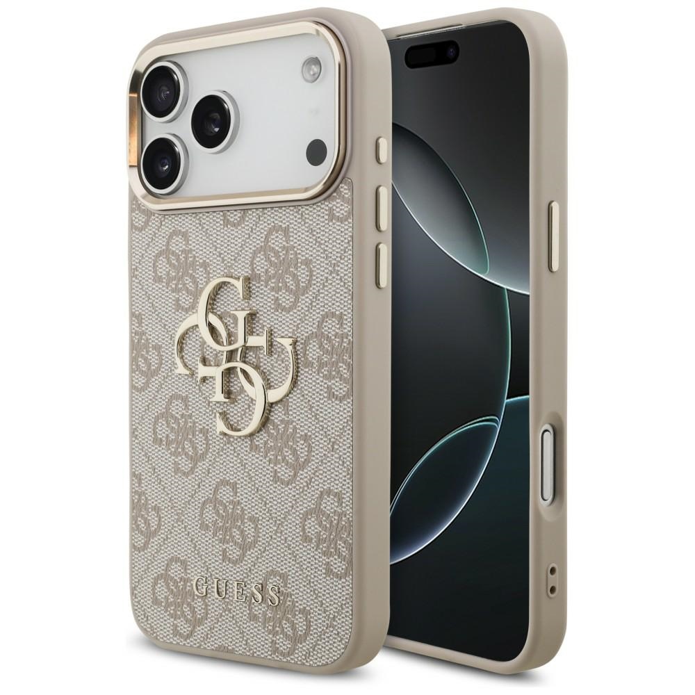 Guess 4G Big 4G Classic Logo fodral för iPhone 18 Pro Max / iPhone 17 Pro Max rosa