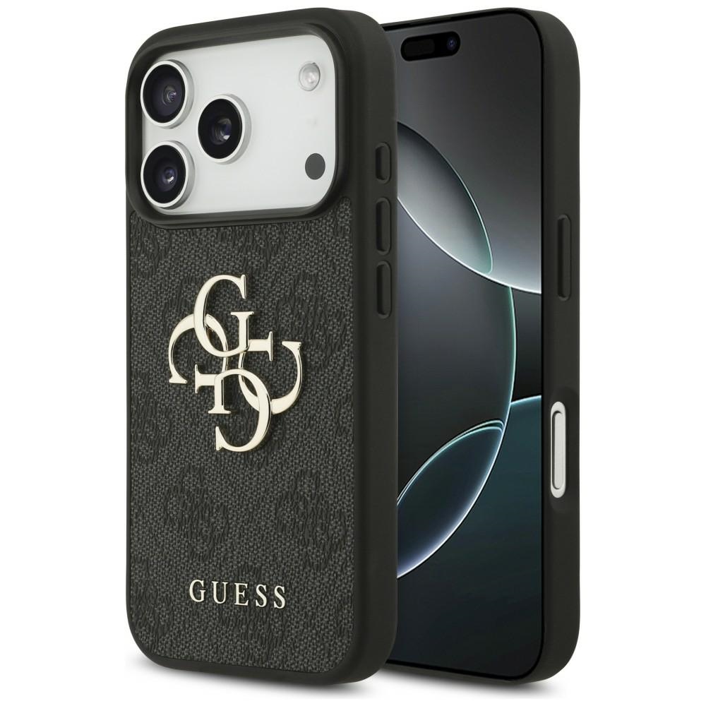 Guess 4G Big Logo fodral för iPhone 18 Pro / iPhone 17 Pro svart