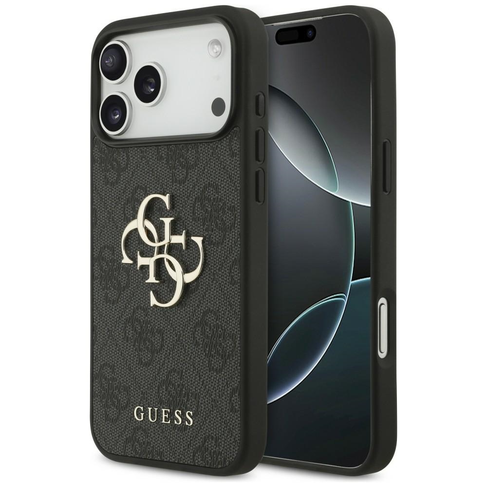 Guess 4G Big Logo fodral för iPhone 18 Pro Max / iPhone 17 Pro Max svart