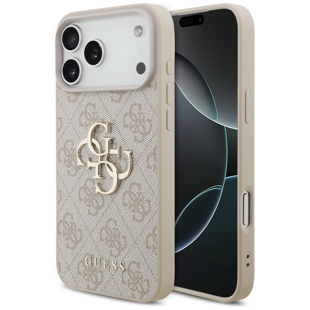 Guess 4G Big Logo fodral för iPhone 18 Pro Max / iPhone 17 Pro Max rosa