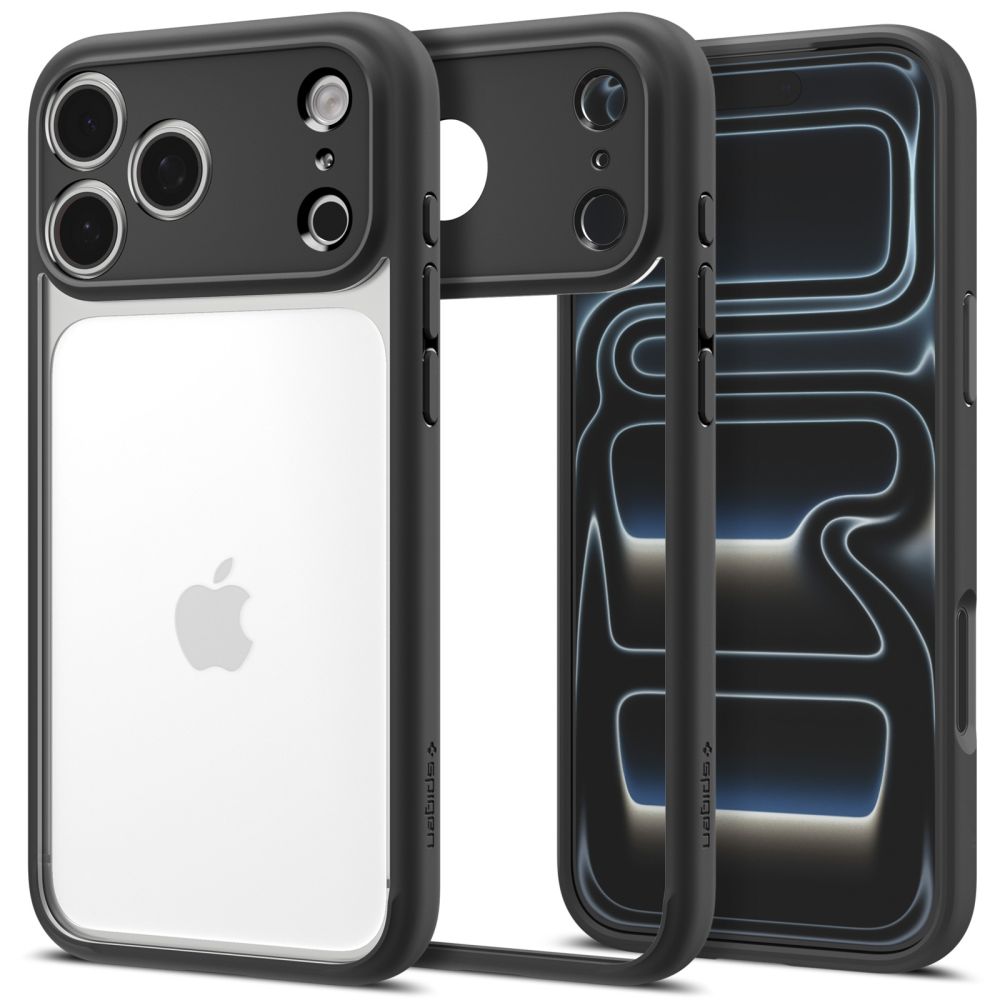 Spigen Ultra Hybrid fodral för iPhone 17 Pro Max / 18 Pro Max Matte svart