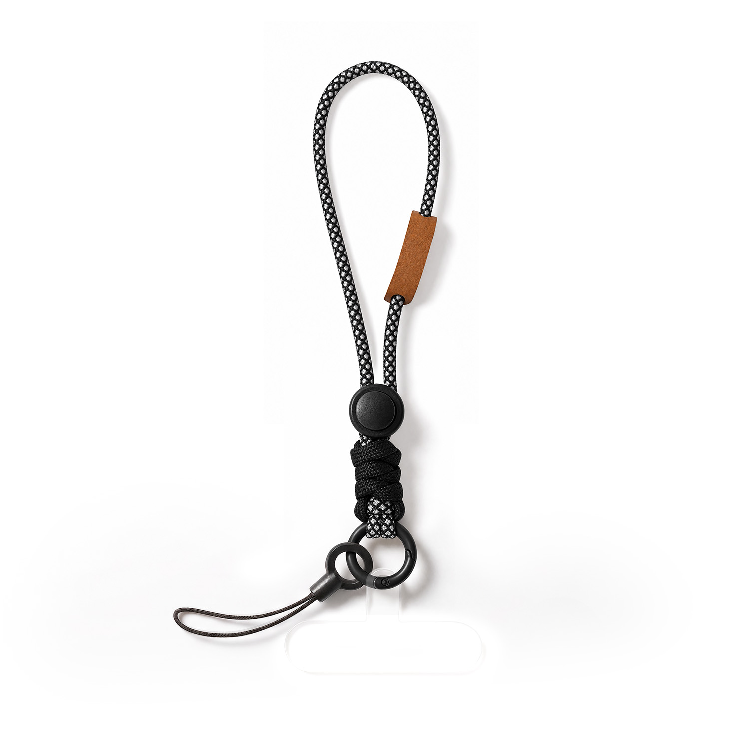 Etteri short wrist strap för phones svart