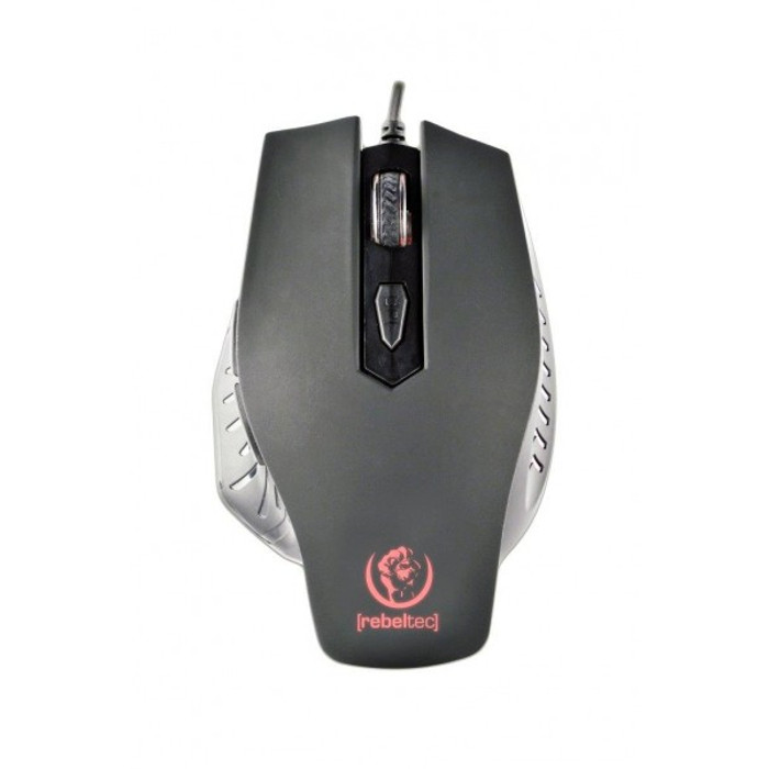 Rebeltec mouse + mouse pad röd DRAGON