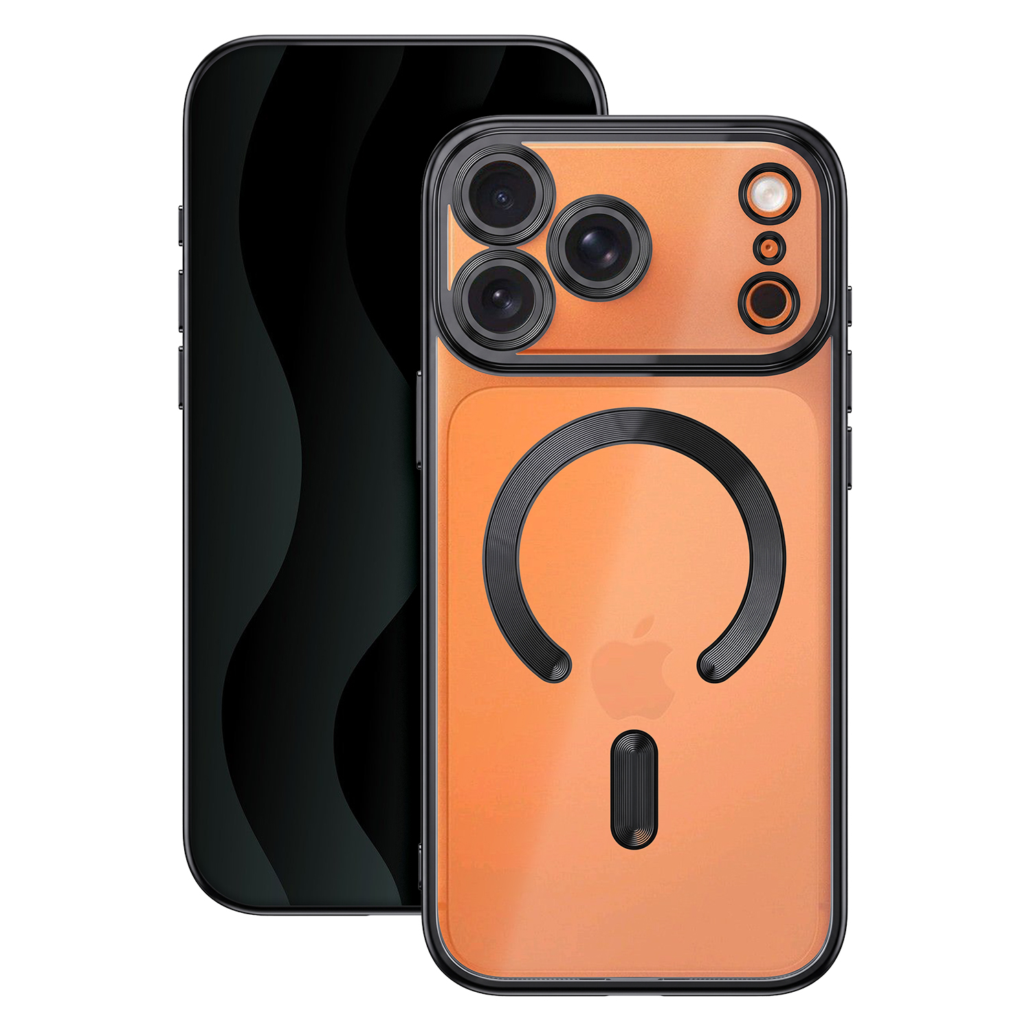 Color Chrome Mag skal för iPhone 17 Pro / iPhone 18 Pro svart