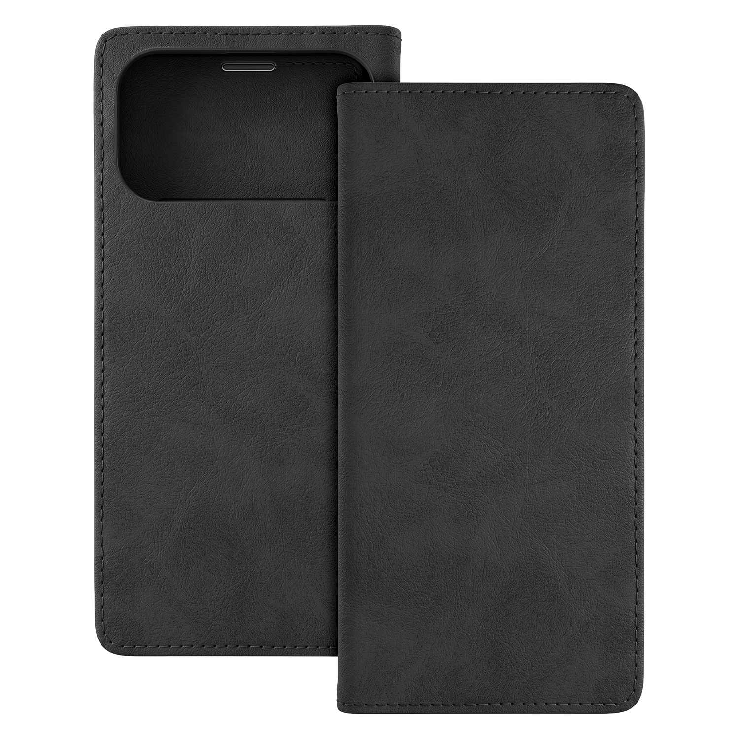 Smart Suede fodral för iPhone 17 Pro Max / iPhone 18 Pro Max 6,9 svart