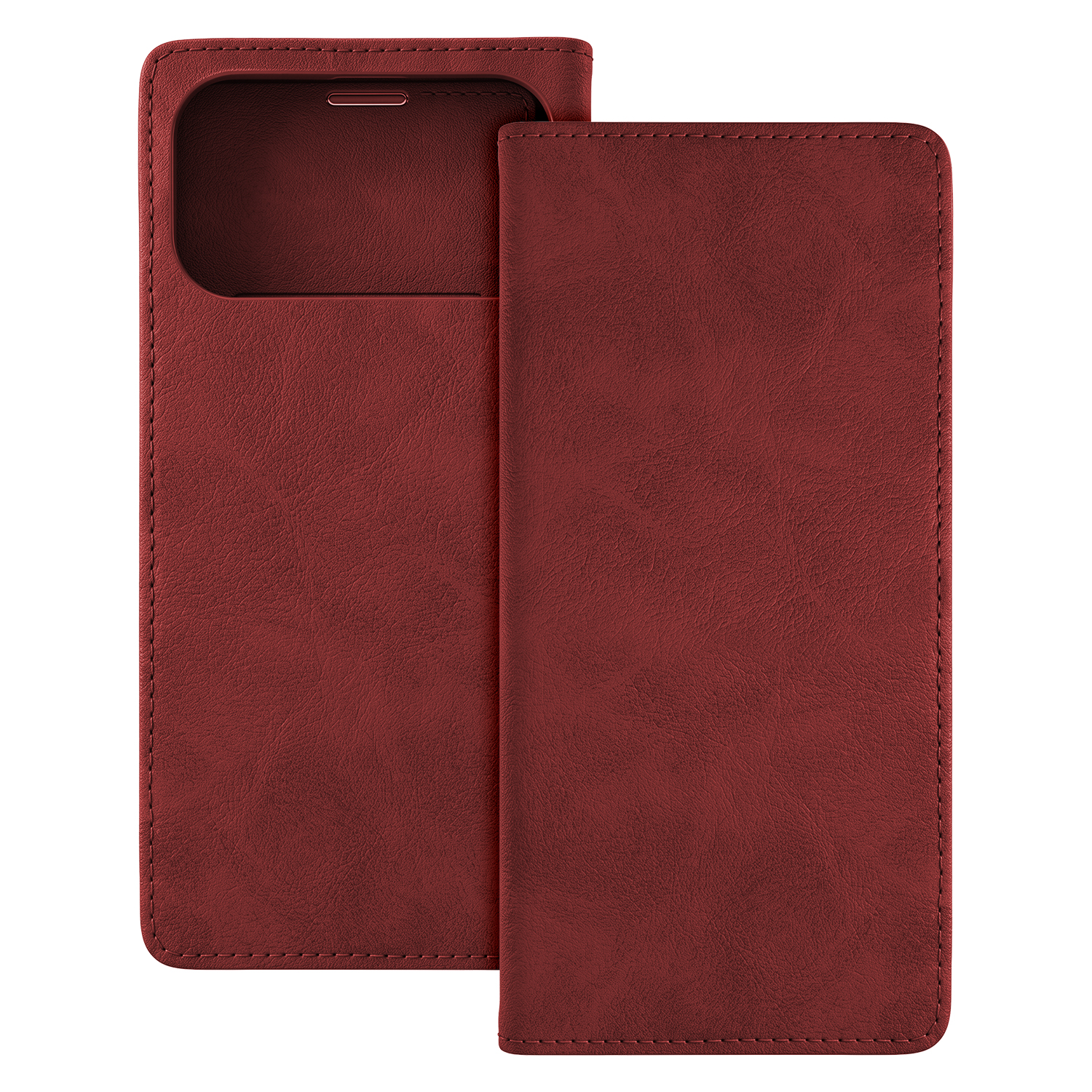 Smart Suede fodral för iPhone 17 Pro Max / iPhone 18 Pro Max 6,9 röd