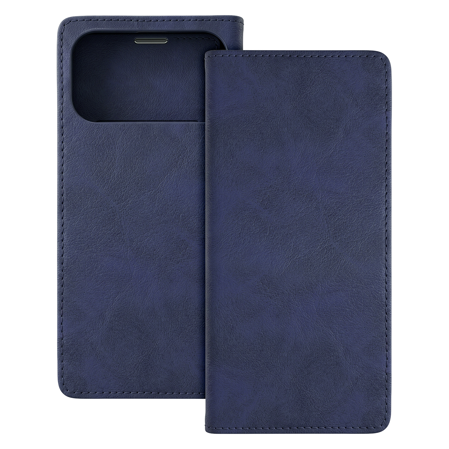 Smart Suede fodral för iPhone 17 Pro Max / iPhone 18 Pro Max 6,9 marinblå
