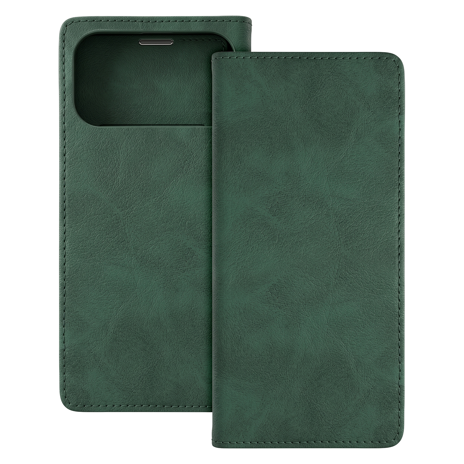 Smart Suede fodral för iPhone 17 Pro Max / iPhone 18 Pro Max 6,9 grön