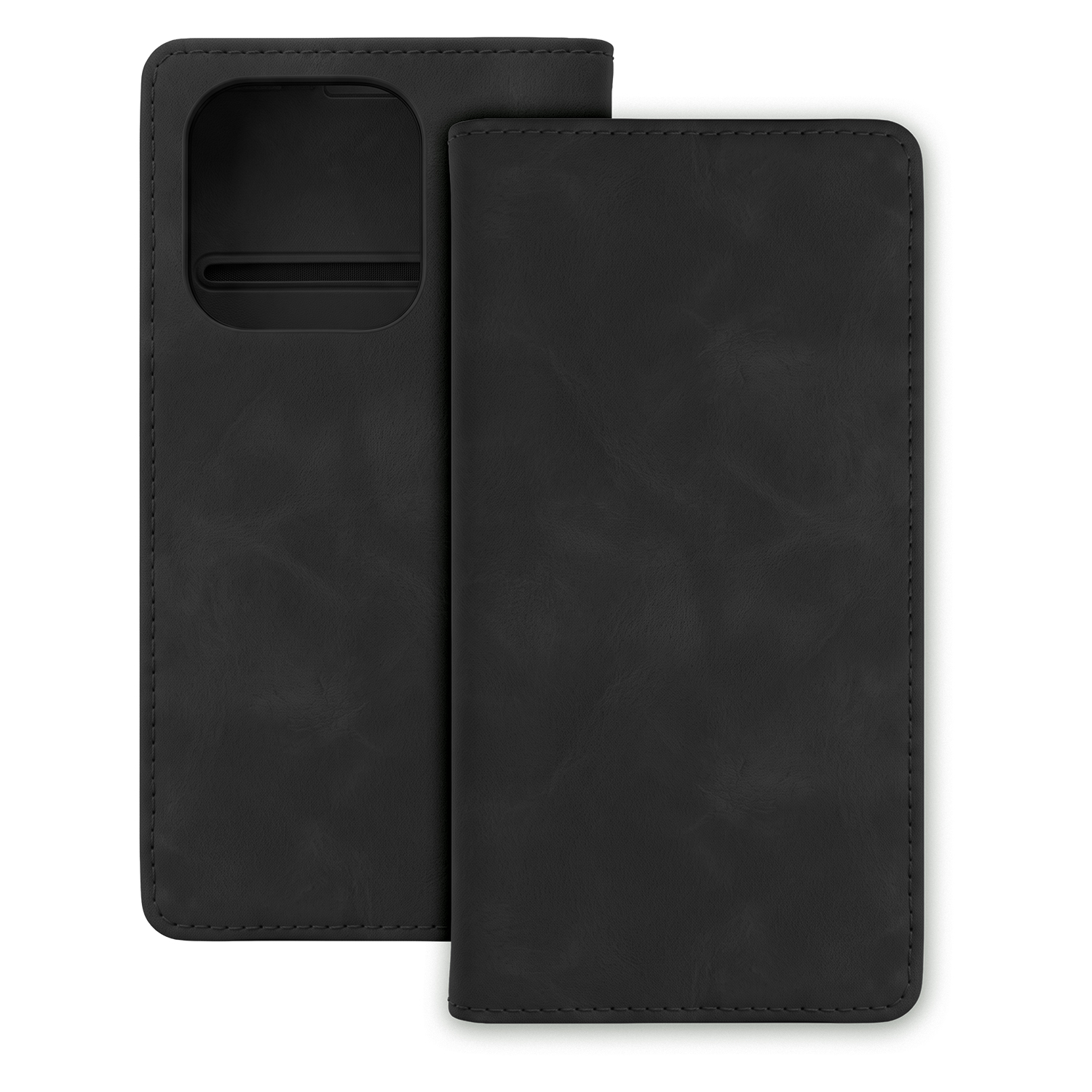 Smart Suede fodral för Honor 600 lite svart