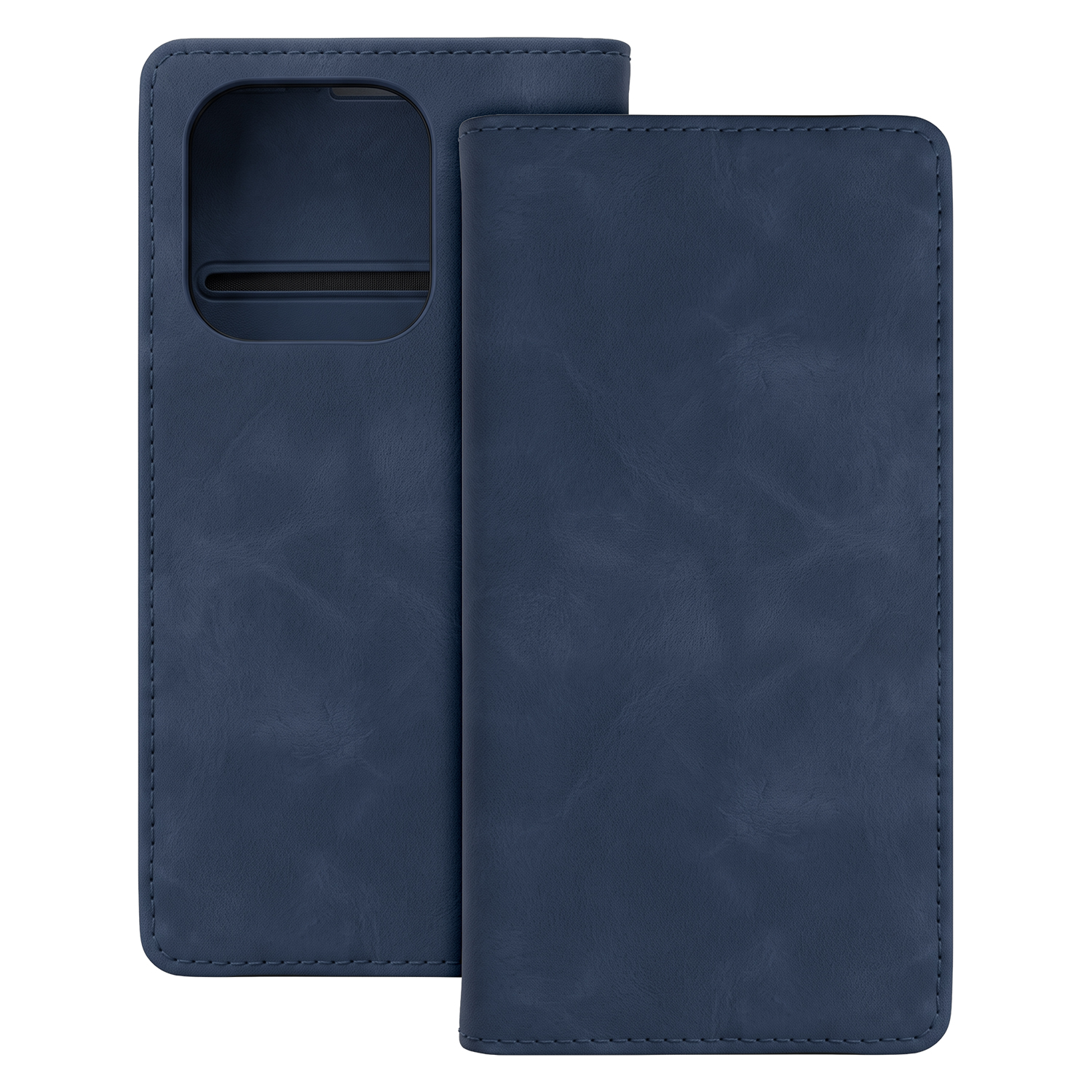 Smart Suede fodral för Honor 600 lite marinblå